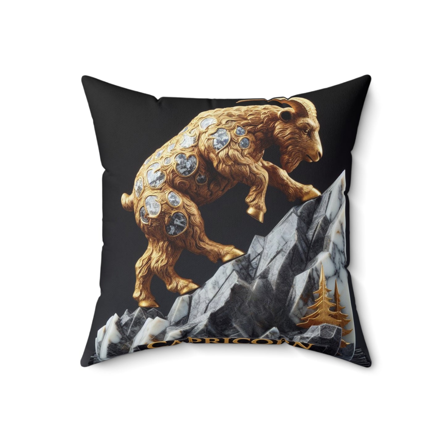 Marble Elegance - Capricorn - Capricorn Marble Elegance Pillow - 43