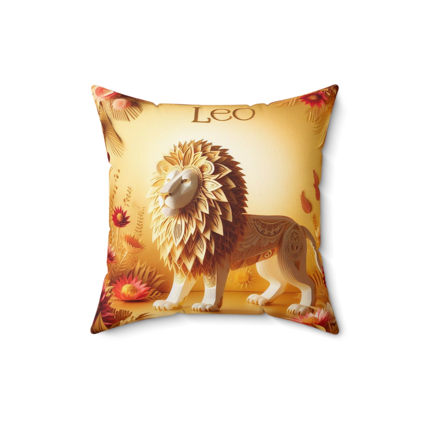Quilled Zodiac - Leo - Leo Quilled Zodiac Pillow - 16