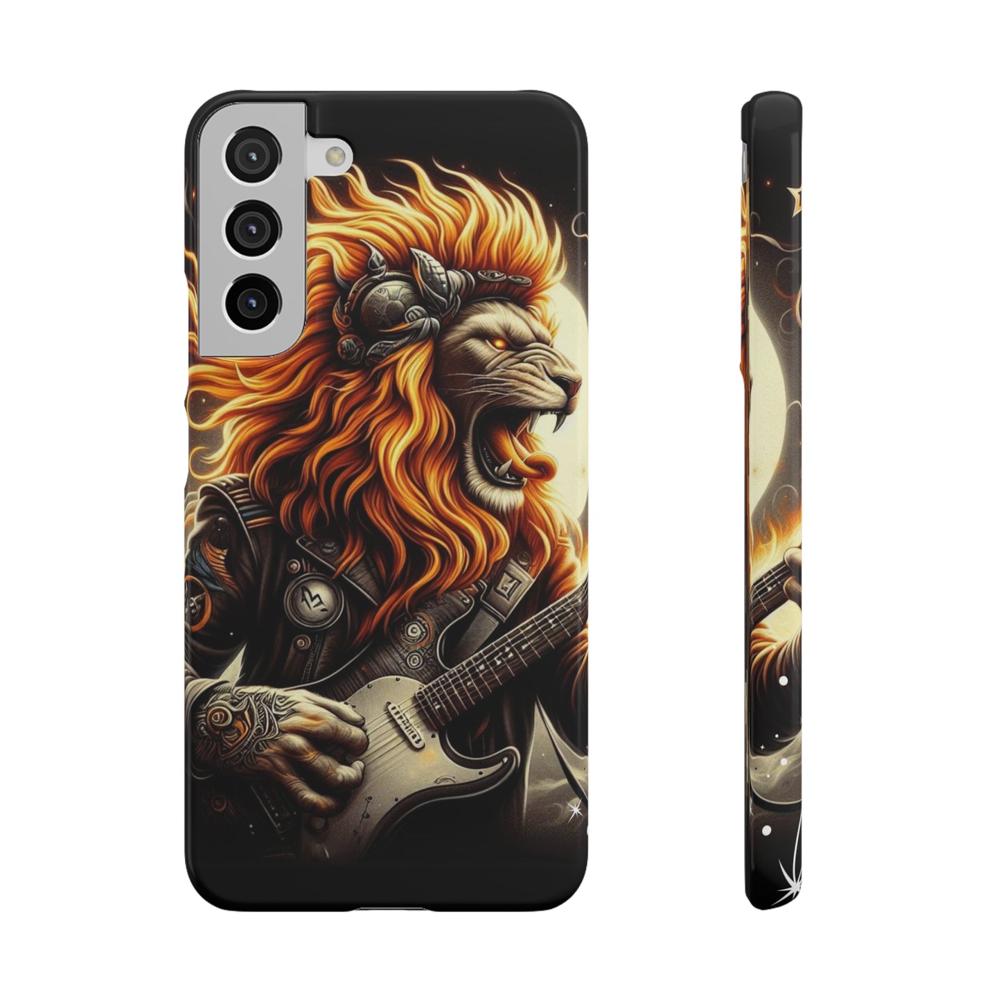 Fiery Roar Guitar Case: Leo - The Zodiac Rock Edition - 45