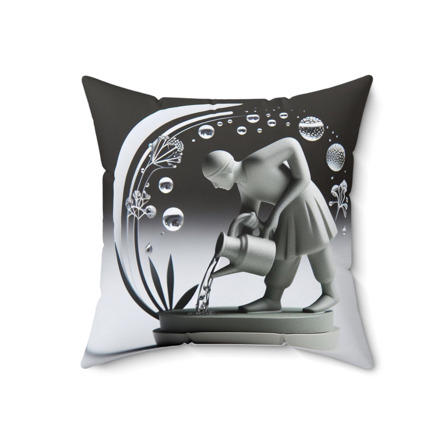 Modern Vinyl Zodiac - Aquarius - Aquarius Modern Vinyl Zodiac Pillow - 21