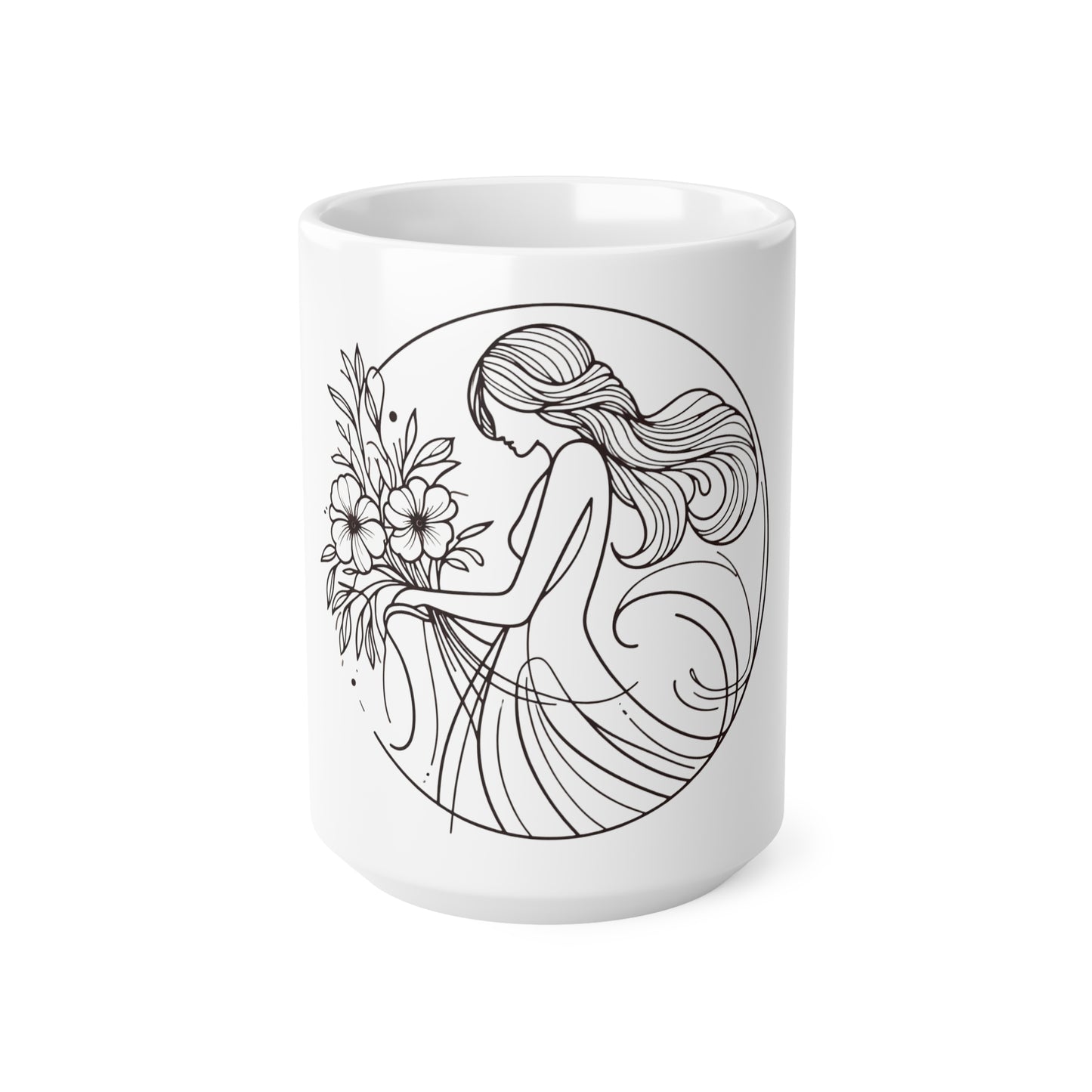 Astral Minimalism - Virgo - Virgo Astral Minimalism Mug - 53.10