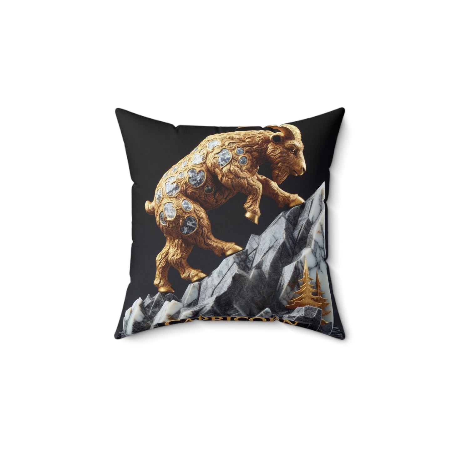 Marble Elegance - Capricorn - Capricorn Marble Elegance Pillow - 43