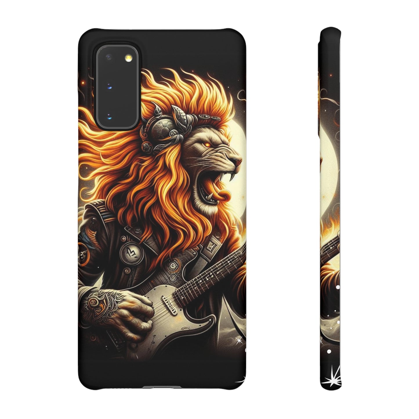 Fiery Roar Guitar Case: Leo - The Zodiac Rock Edition - 45