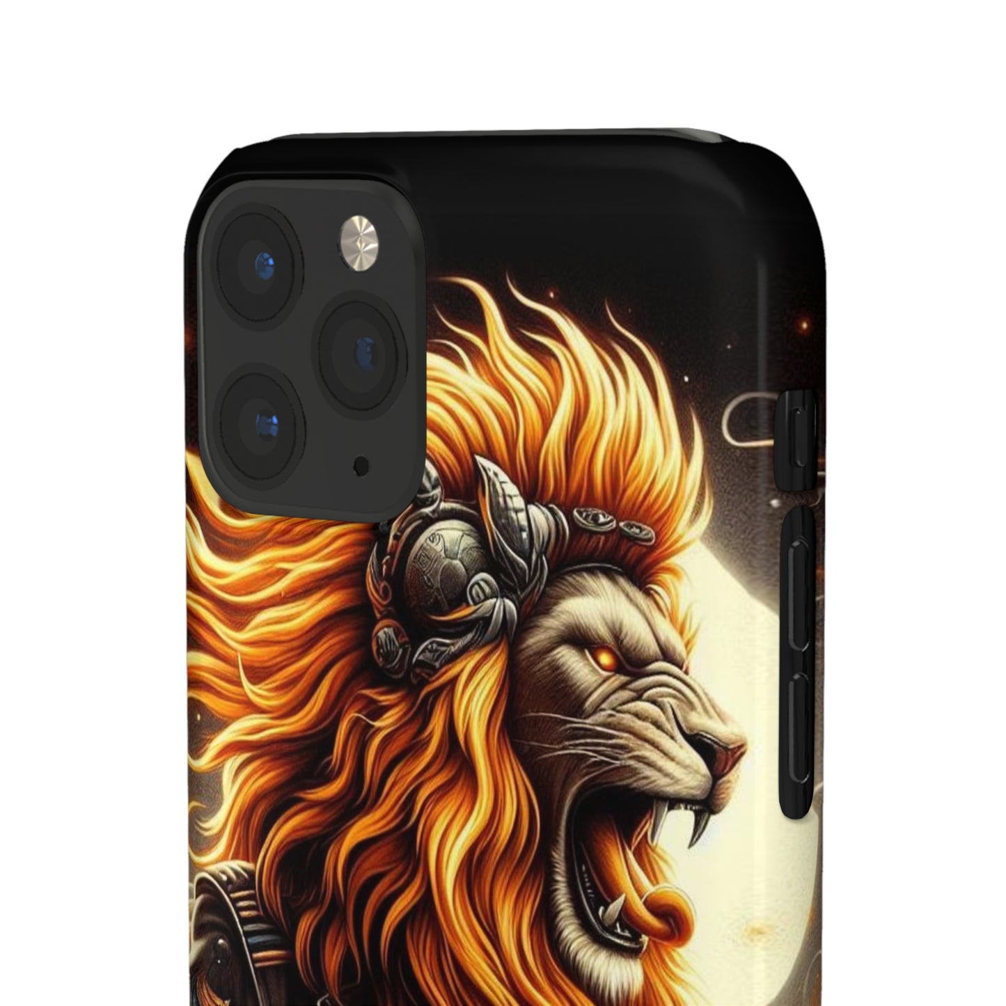 Fiery Roar Guitar Case: Leo - The Zodiac Rock Edition - 45