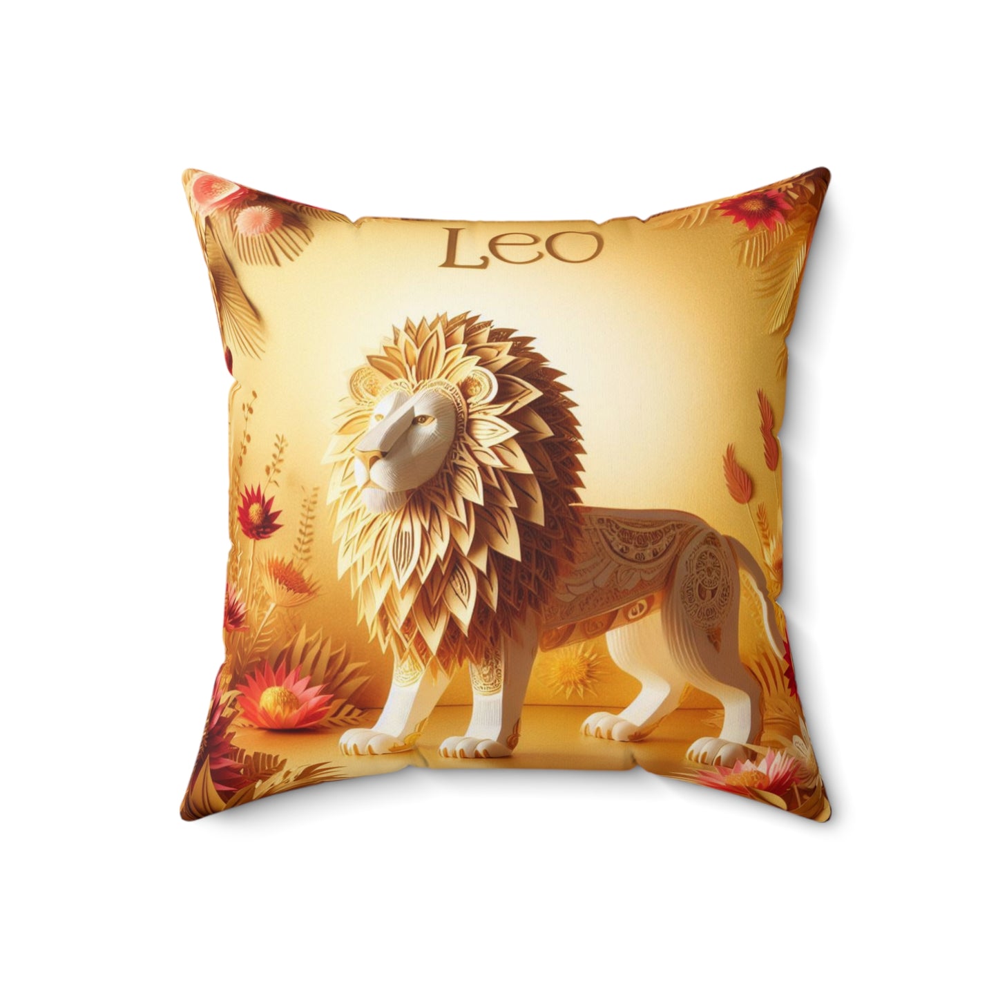 Quilled Zodiac - Leo - Leo Quilled Zodiac Pillow - 16