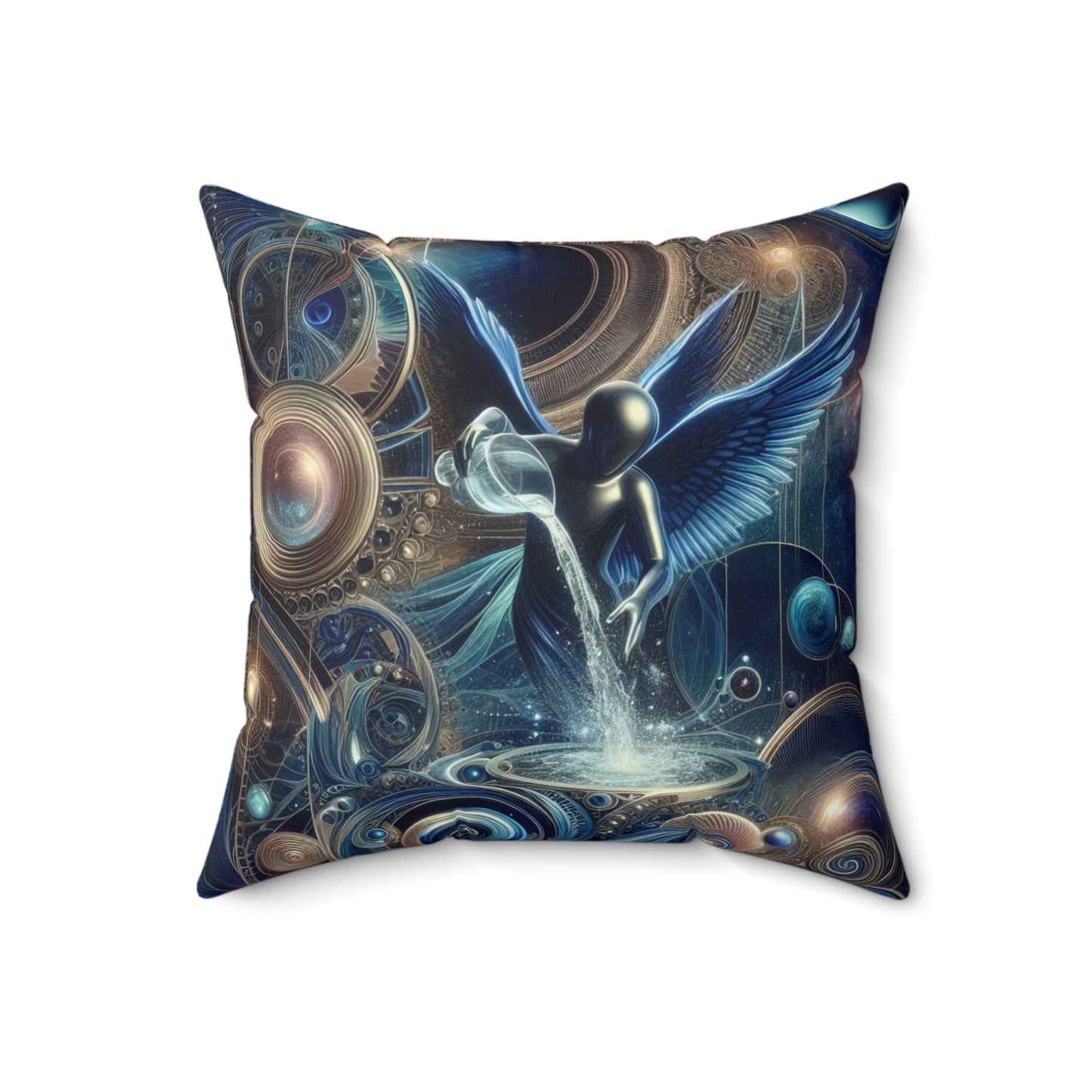 Majestic Ornamentals - Aquarius - Aquarius Majestic Ornamentals Pillow - 37.2