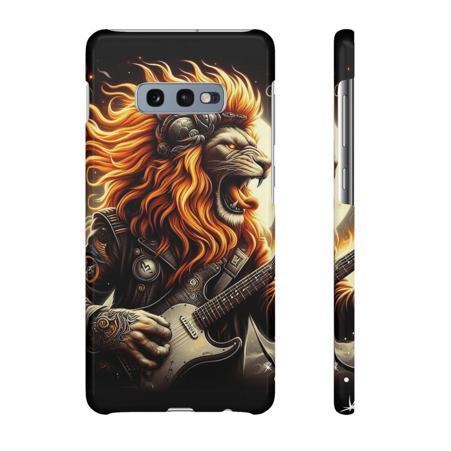Fiery Roar Guitar Case: Leo - The Zodiac Rock Edition - 45