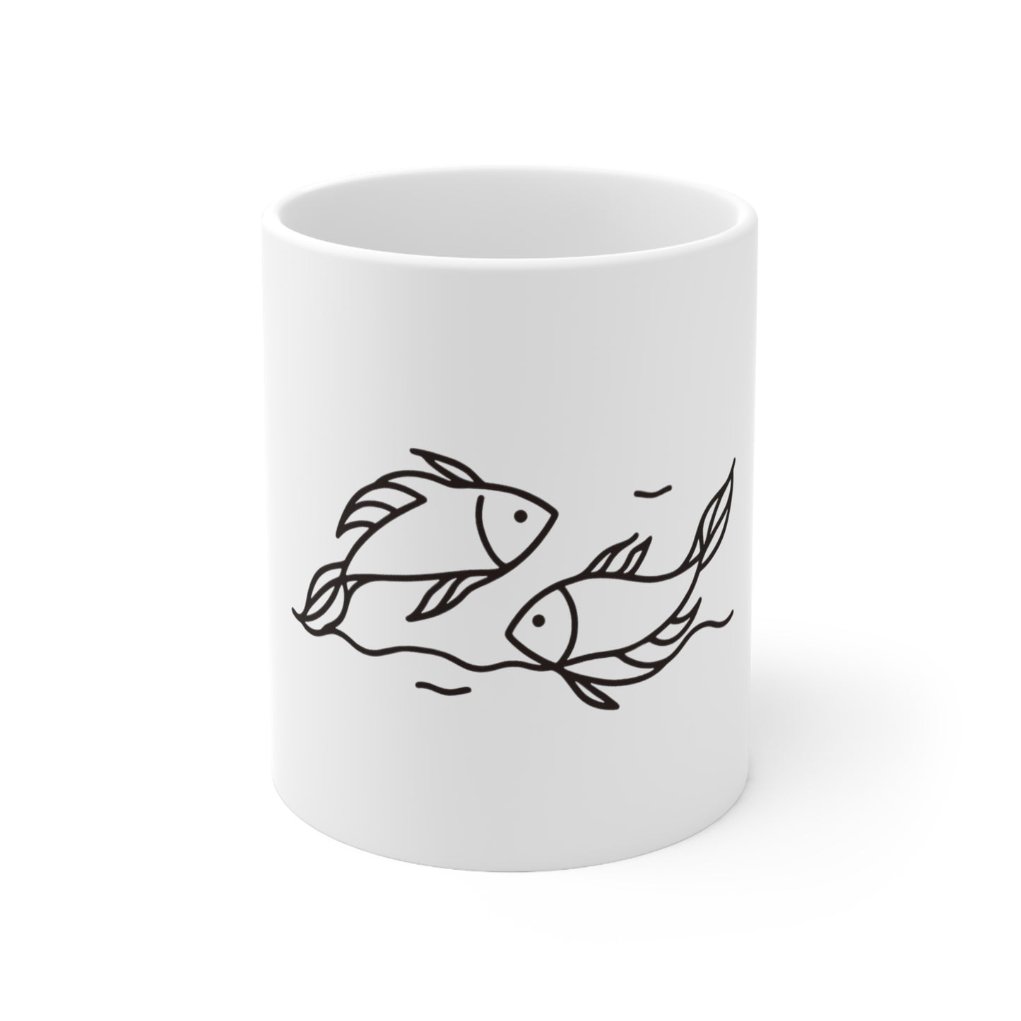Astral Minimalism - Pisces - Pisces Astral Minimalism Mug - 53.10