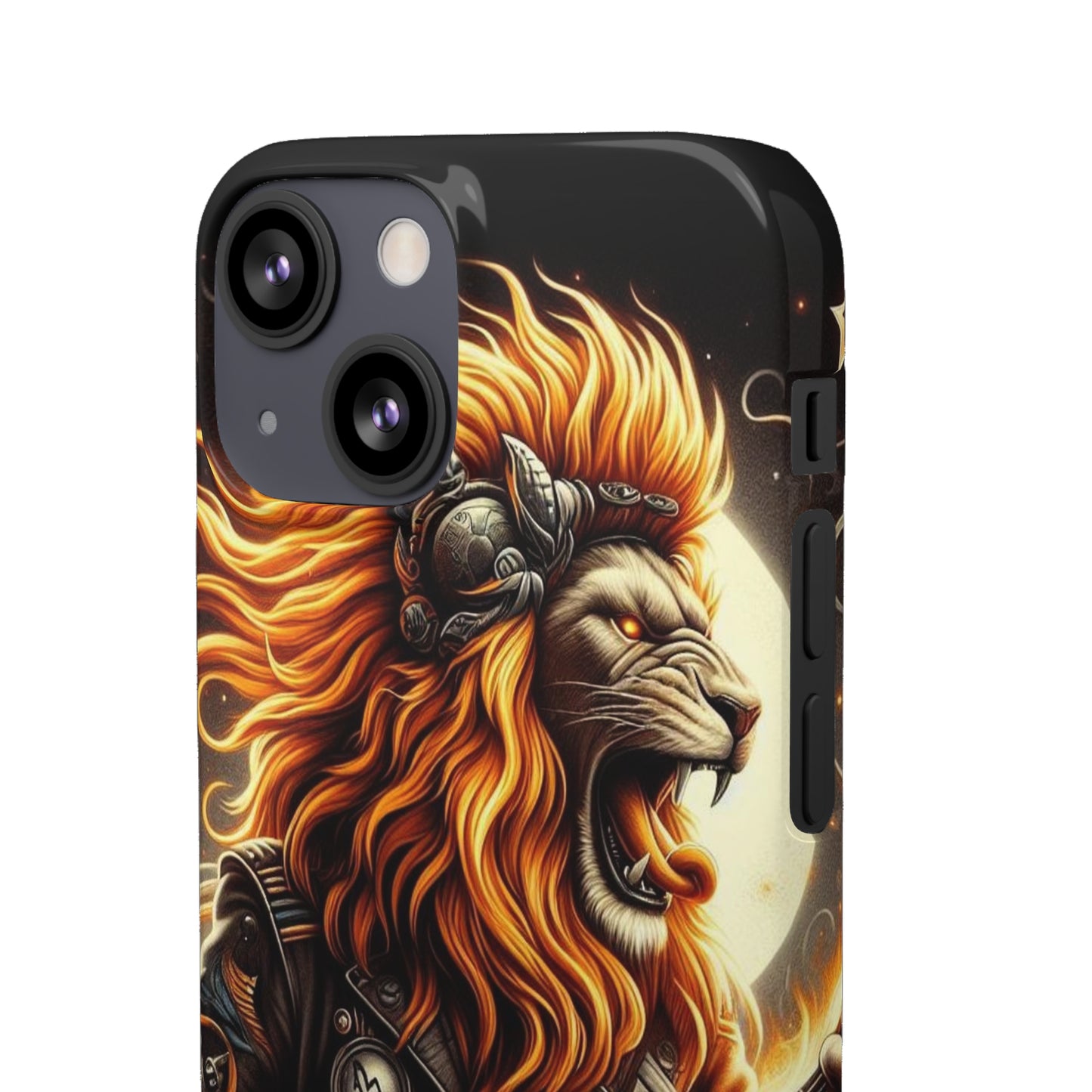 Fiery Roar Guitar Case: Leo - The Zodiac Rock Edition - 45