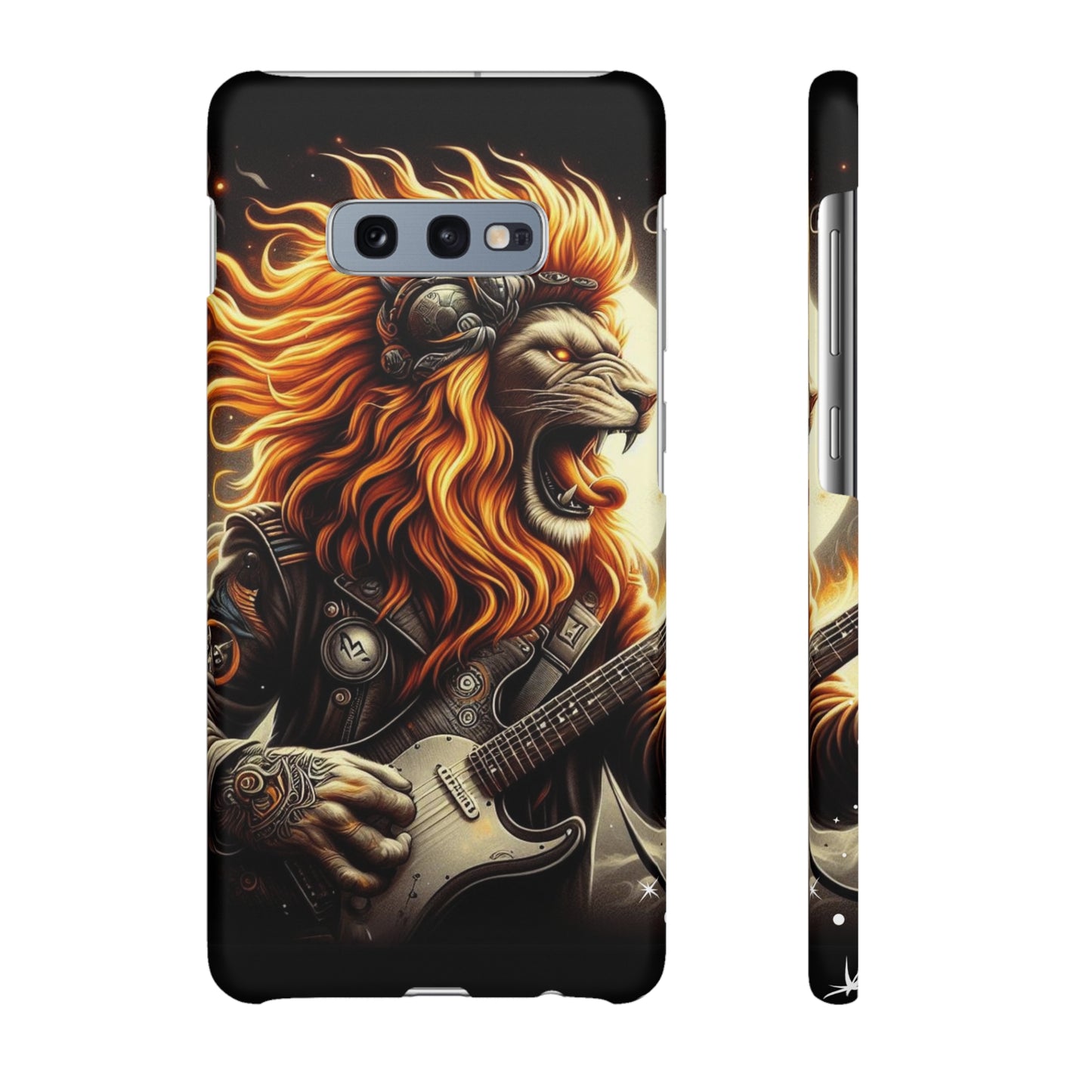 Fiery Roar Guitar Case: Leo - The Zodiac Rock Edition - 45