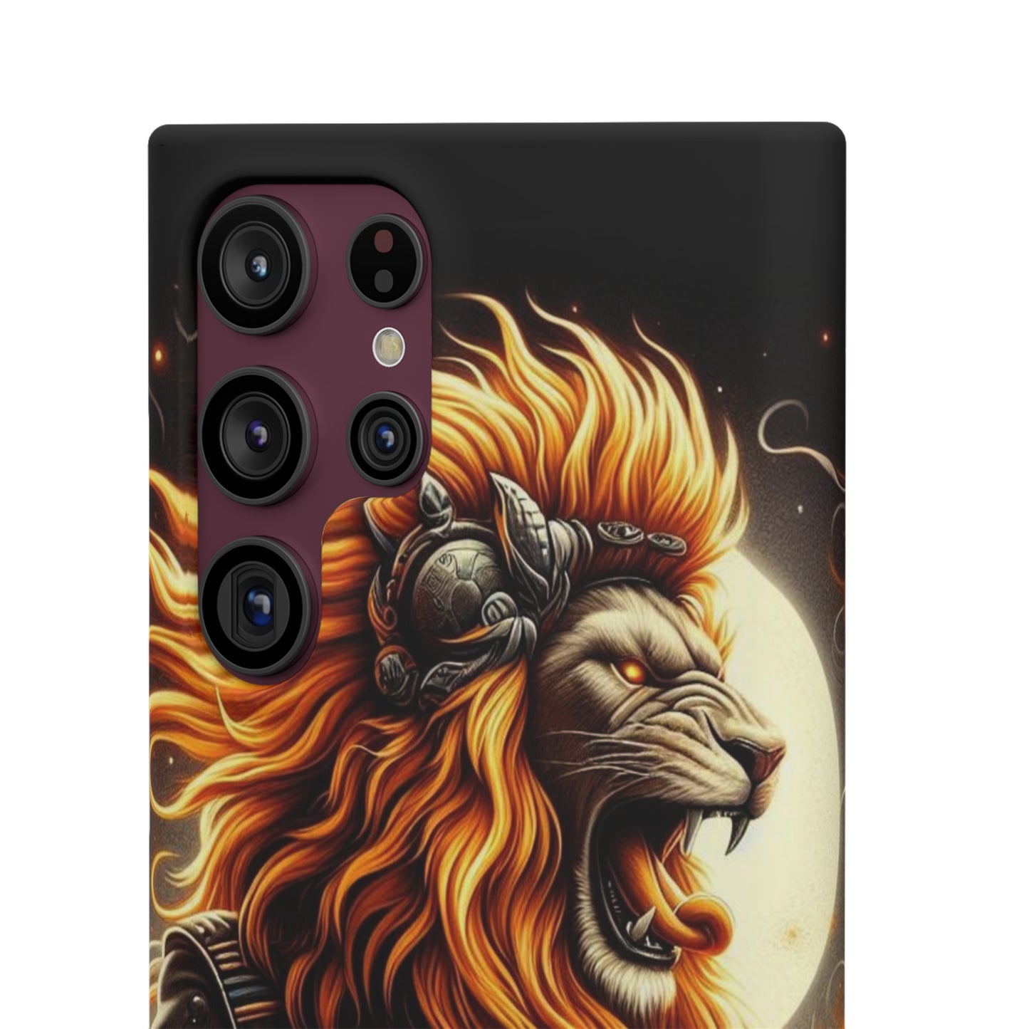 Fiery Roar Guitar Case: Leo - The Zodiac Rock Edition - 45