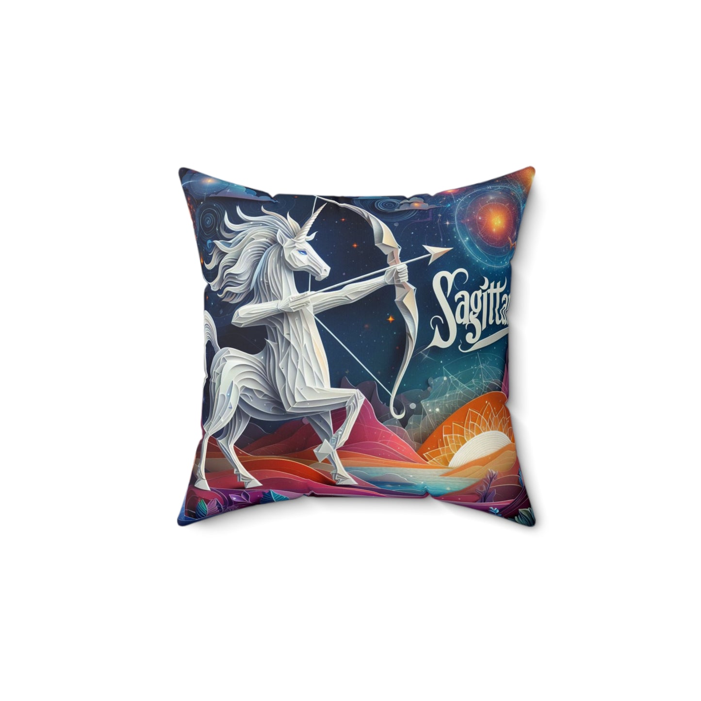 Quilled Zodiac - Sagittarius - Sagittarius Quilled Zodiac Pillow - 16