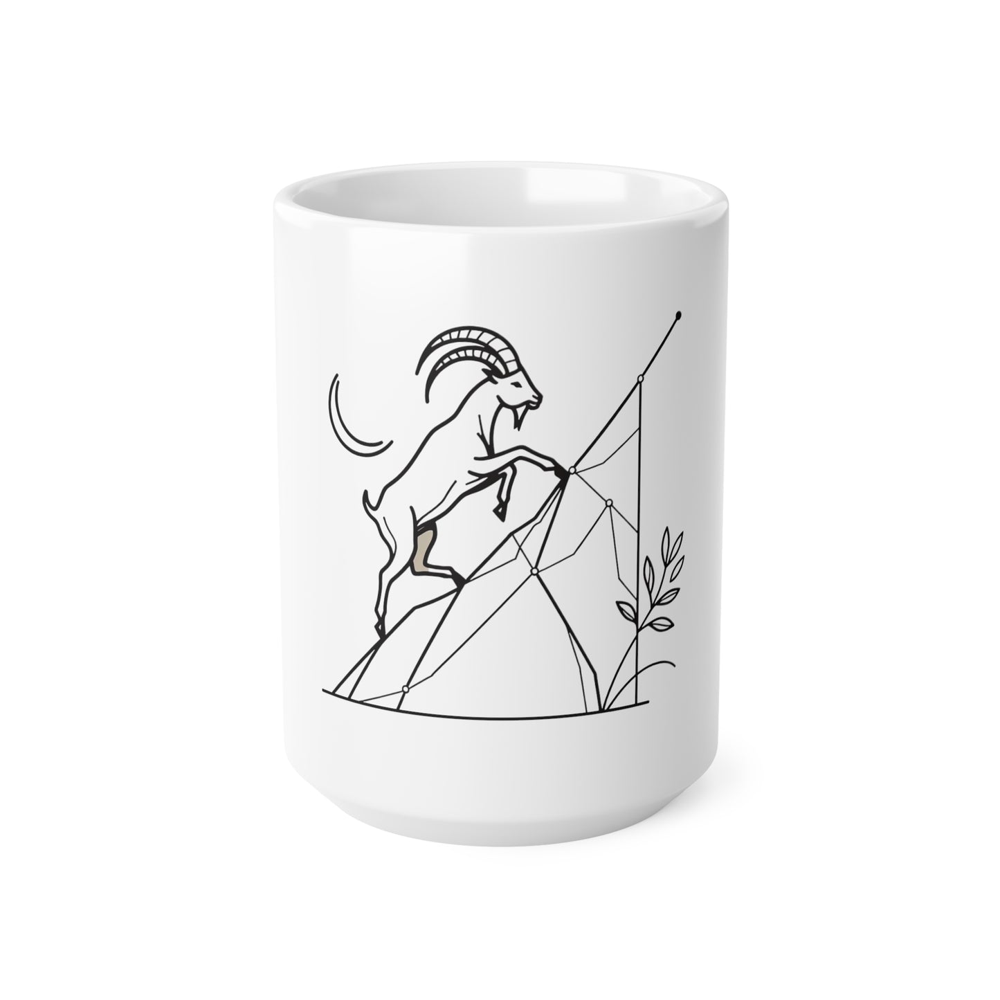 Astral Minimalism - Capricorn - Capricorn Astral Minimalism Mug - 53.10
