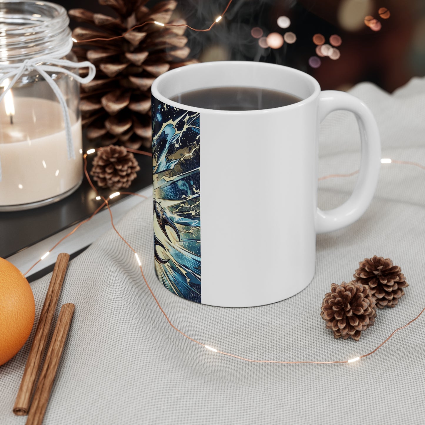 Cosmic Bloom - Scorpio - Scorpio Cosmic Bloom Mug - 30