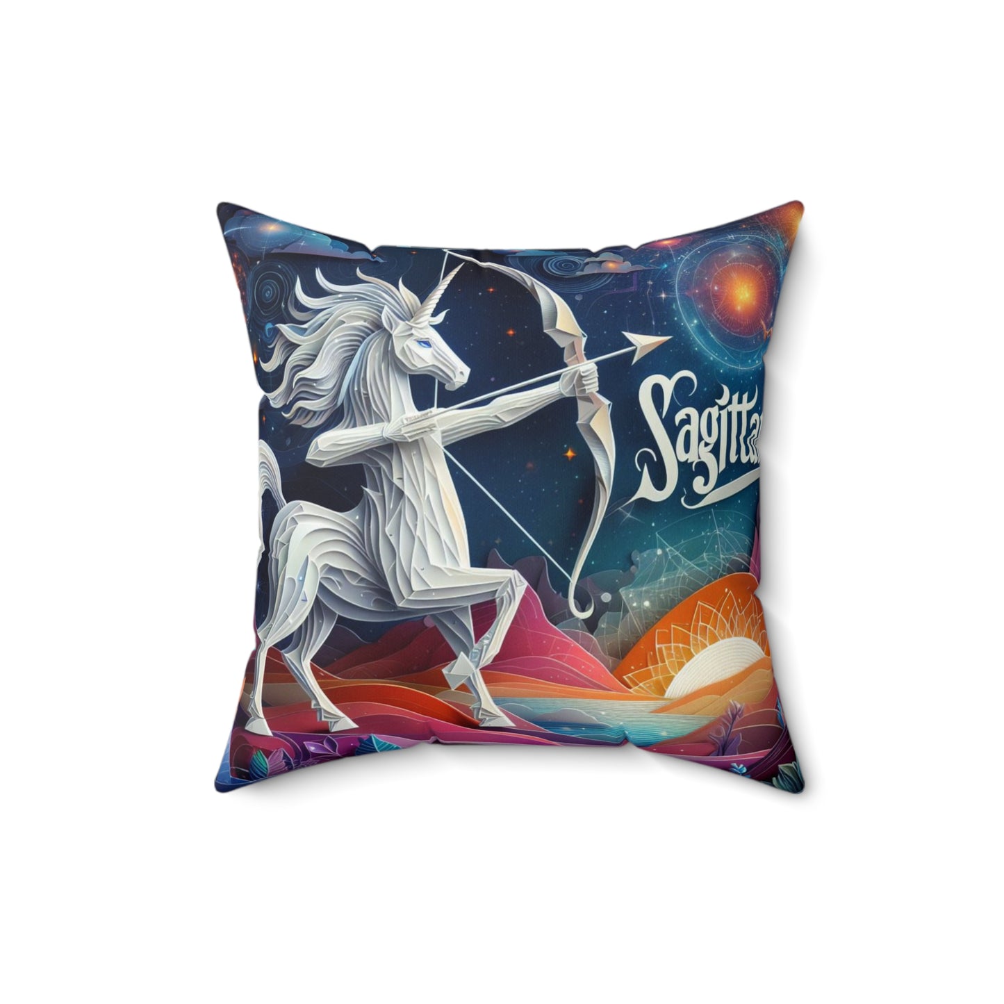 Quilled Zodiac - Sagittarius - Sagittarius Quilled Zodiac Pillow - 16