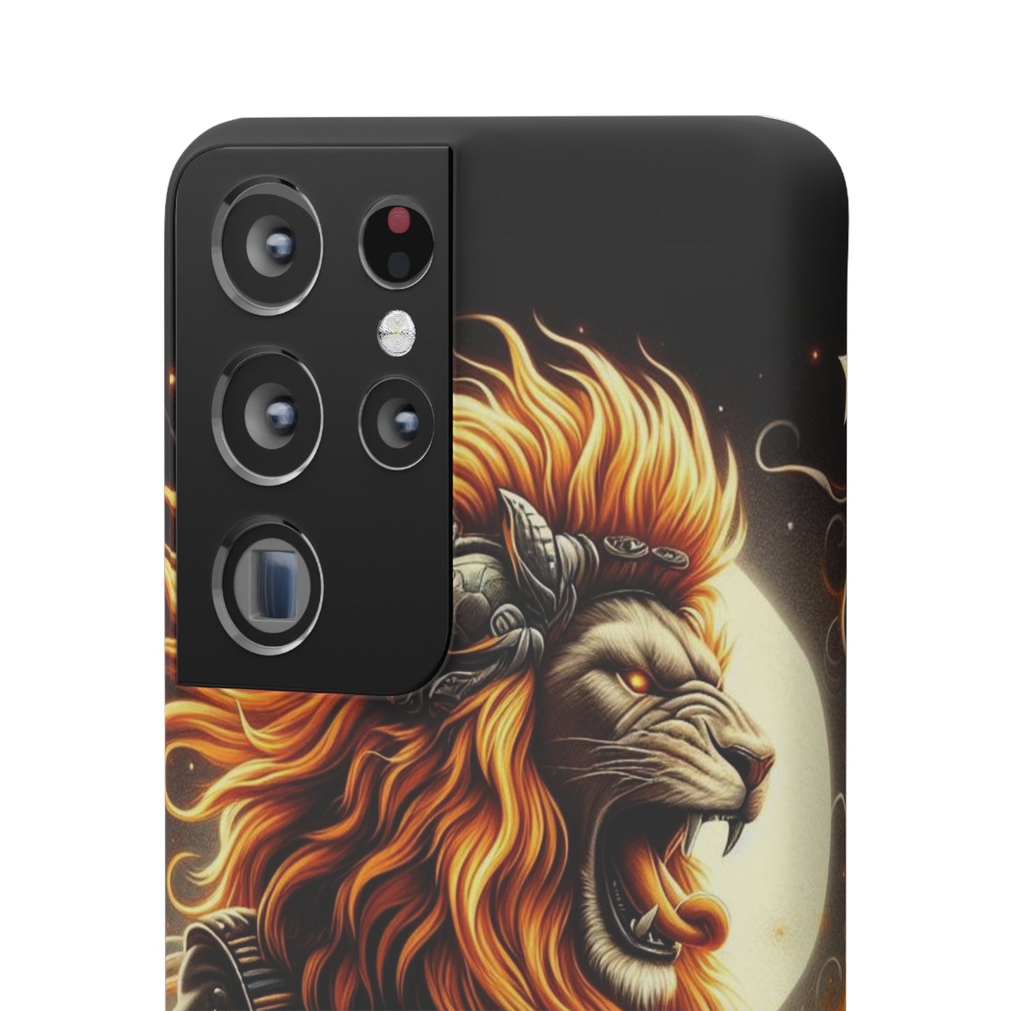 Fiery Roar Guitar Case: Leo - The Zodiac Rock Edition - 45