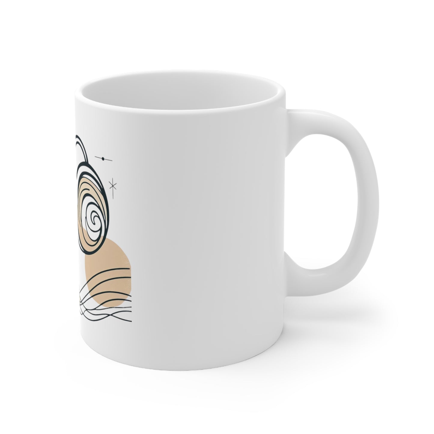 Zodiac Doodles - Aquarius - Aquarius Zodiac Doodles Mug - 53.30