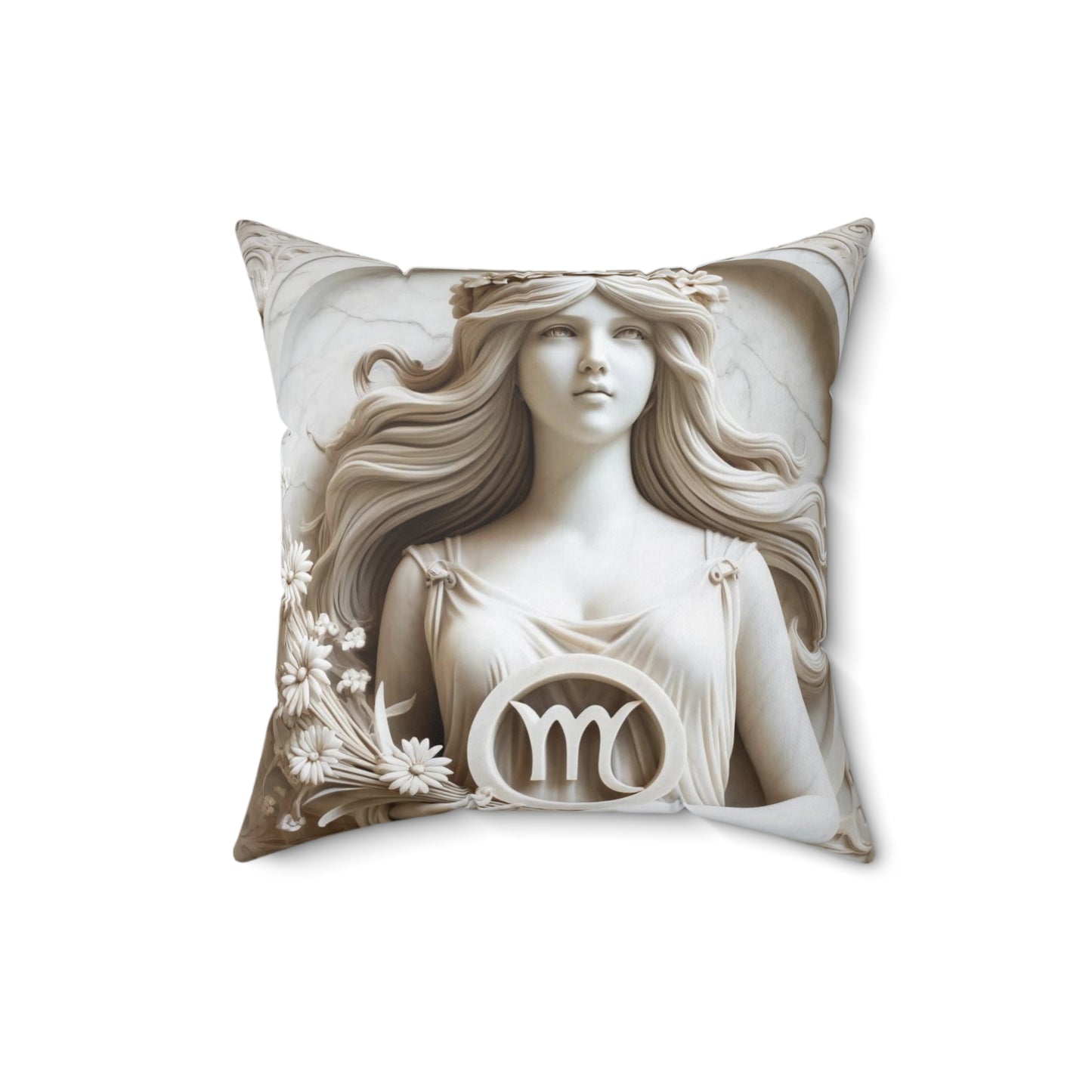 Marble Elegance - Virgo - Virgo Marble Elegance Pillow - 43