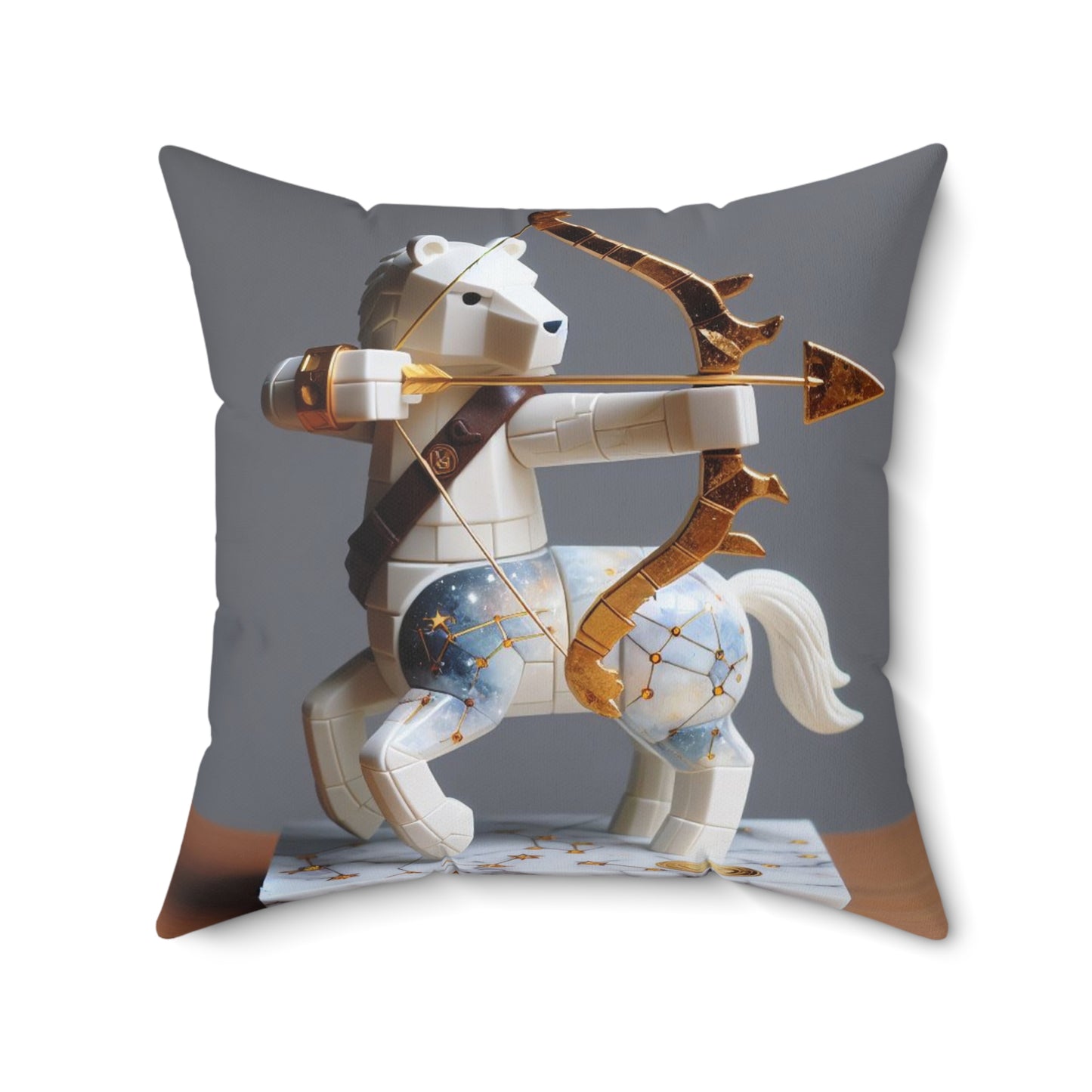 Marble Elegance - Sagittarius - Sagittarius Marble Elegance Pillow - 43