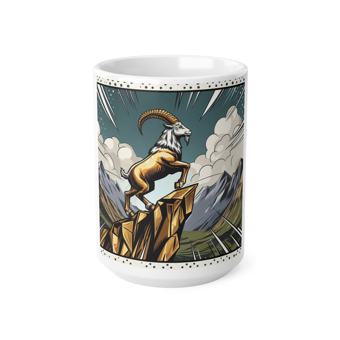 Cosmic Bloom - Capricorn - Capricorn Cosmic Bloom Mug - 30
