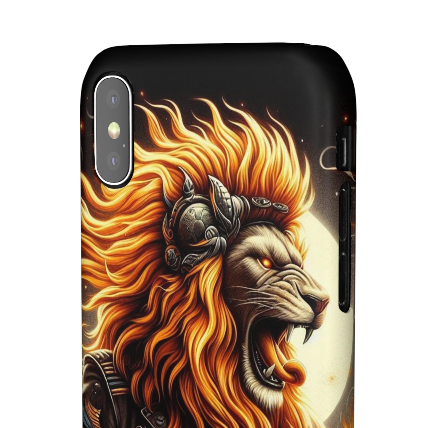 Fiery Roar Guitar Case: Leo - The Zodiac Rock Edition - 45