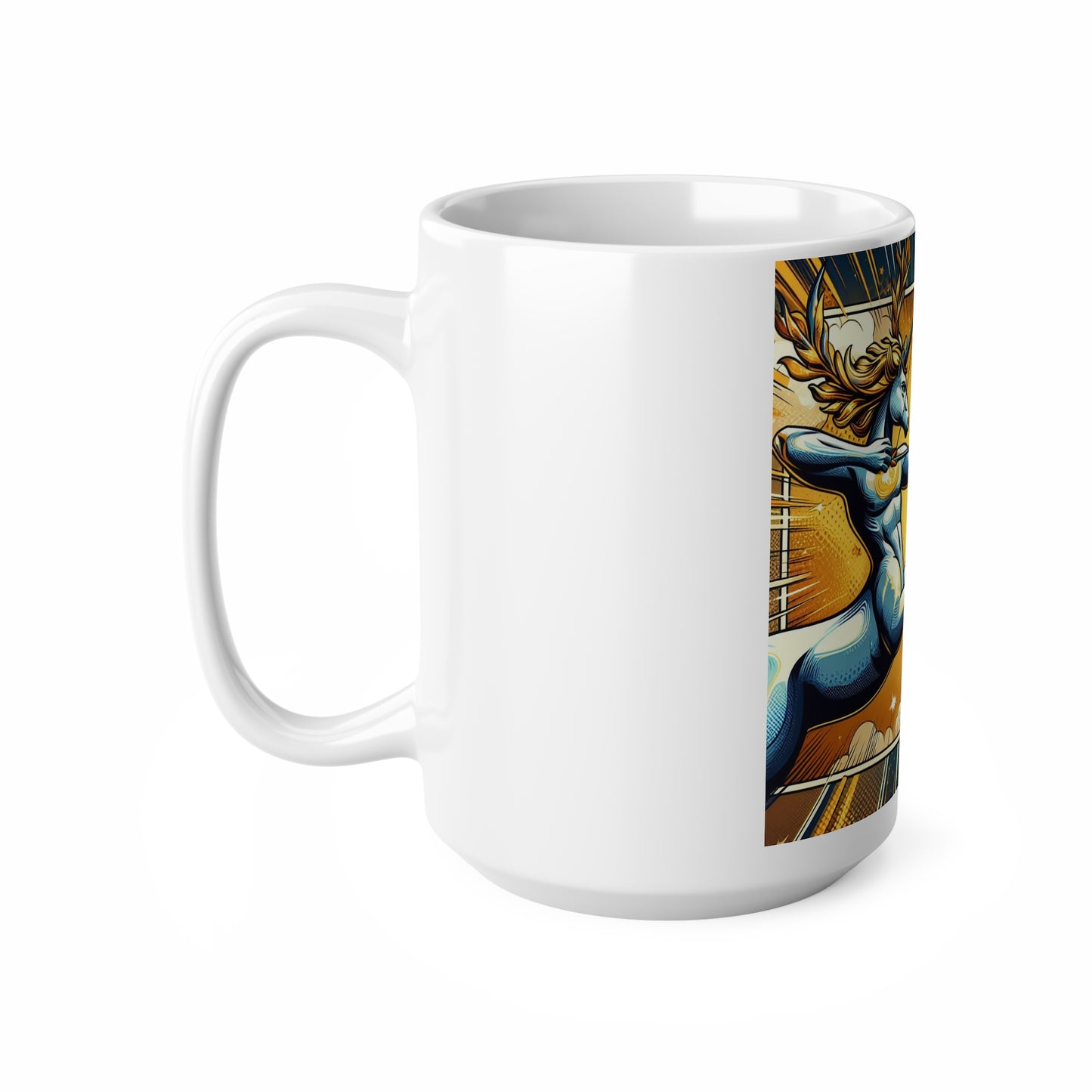 Cosmic Bloom - Sagittarius - Sagittarius Cosmic Bloom Mug - 30