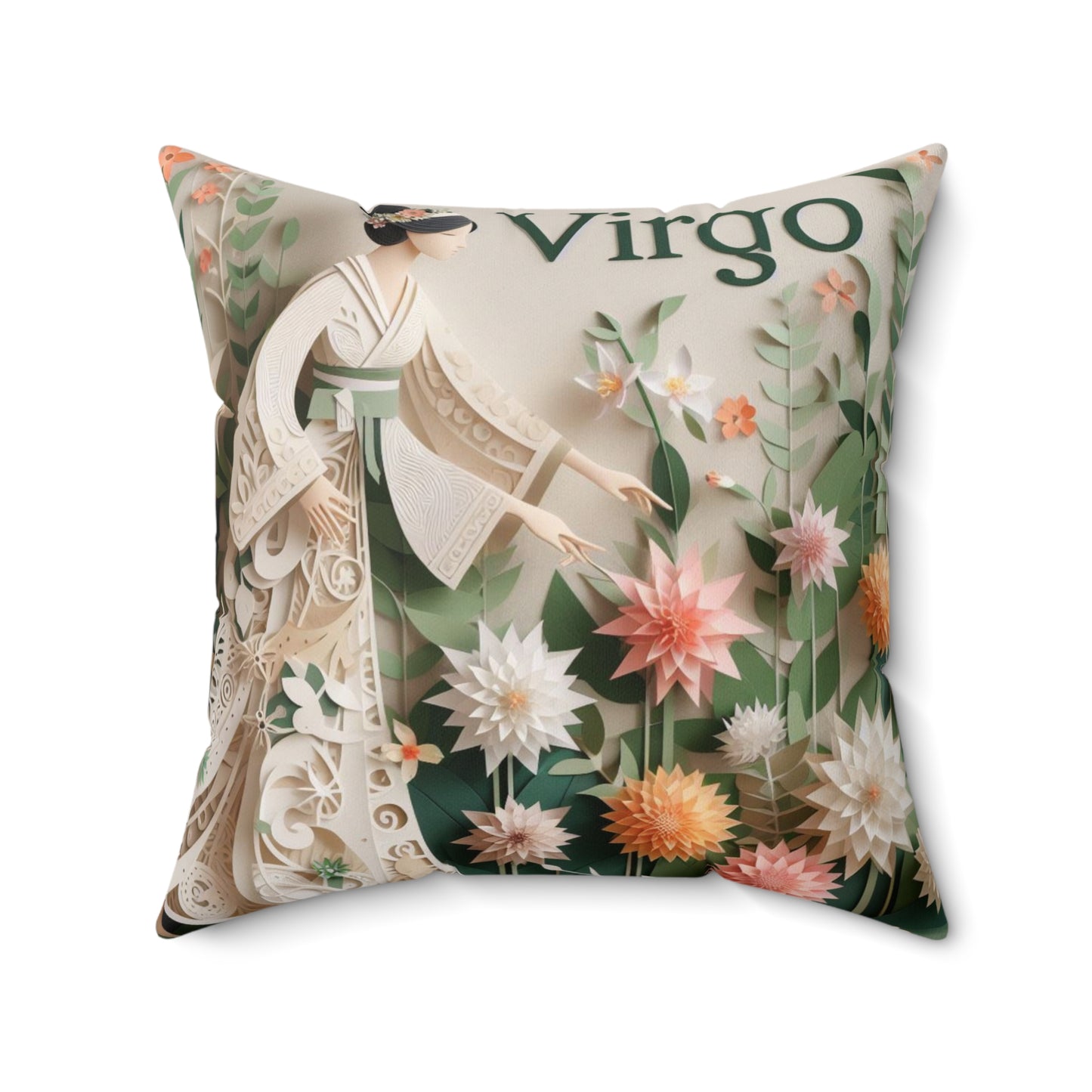 Quilled Zodiac - Virgo - Virgo Quilled Zodiac Pillow - 16