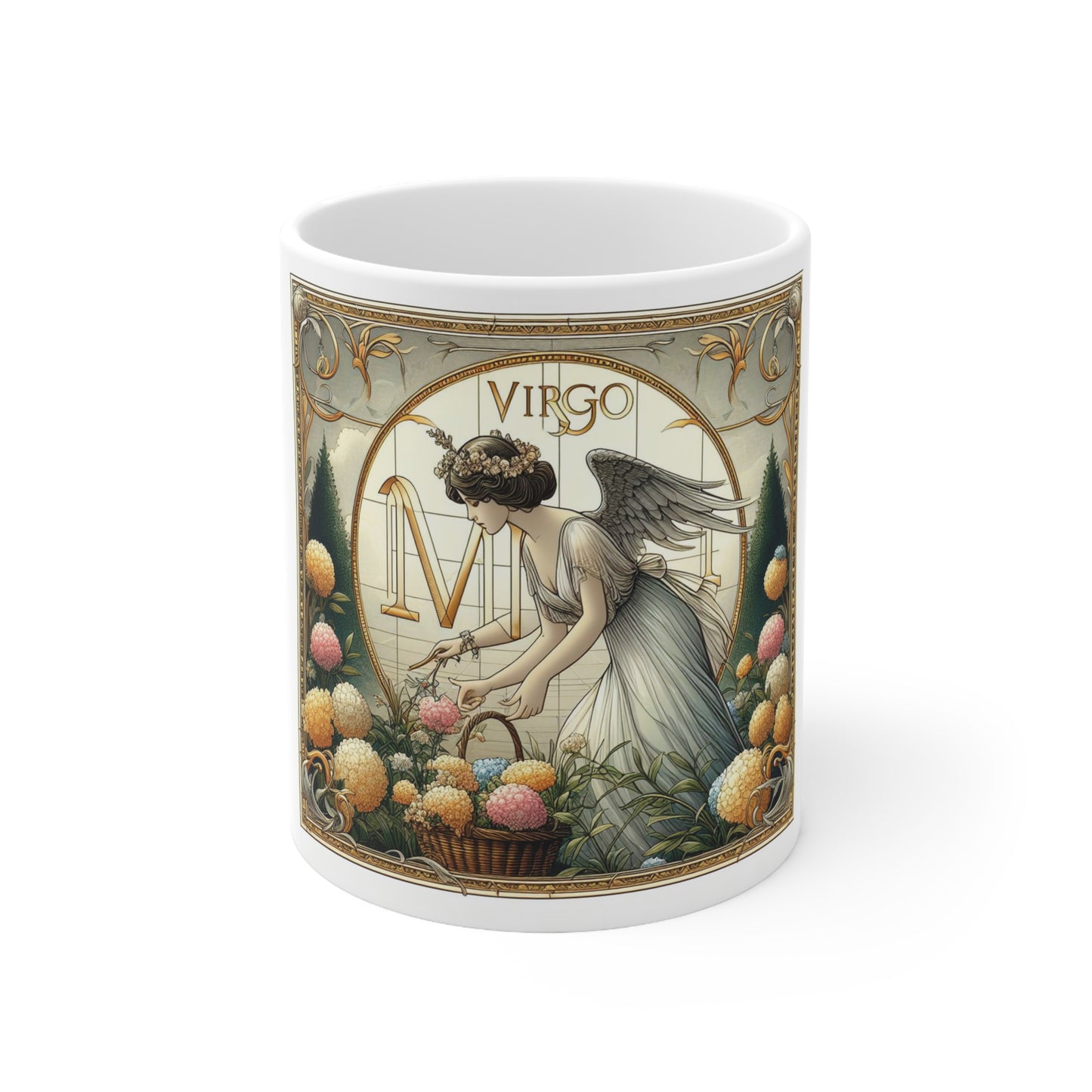 Cosmic Bloom - Virgo - Virgo Cosmic Bloom Mug - 30