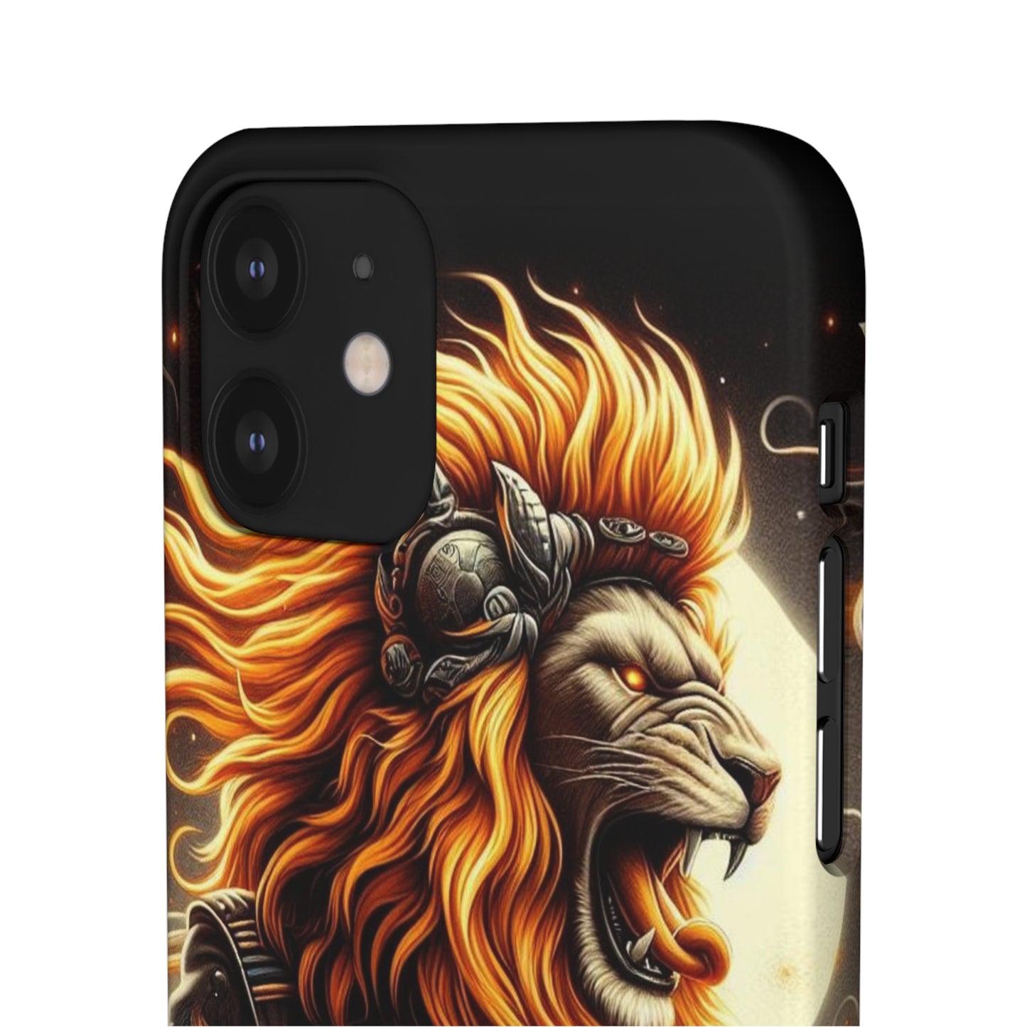 Fiery Roar Guitar Case: Leo - The Zodiac Rock Edition - 45