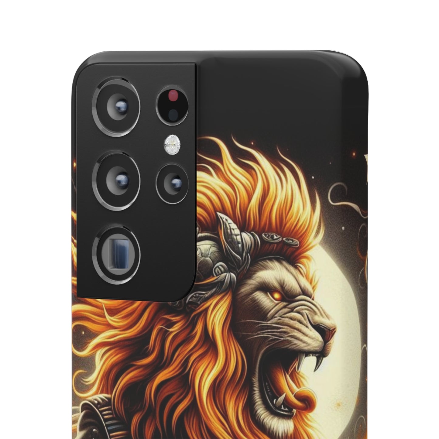 Fiery Roar Guitar Case: Leo - The Zodiac Rock Edition - 45