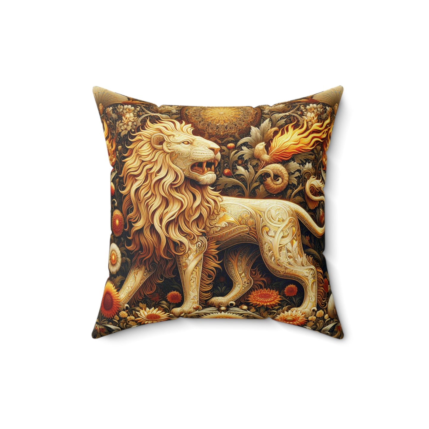 Majestic Ornamentals - Leo - Leo Majestic Ornamentals Pillow - 37.2