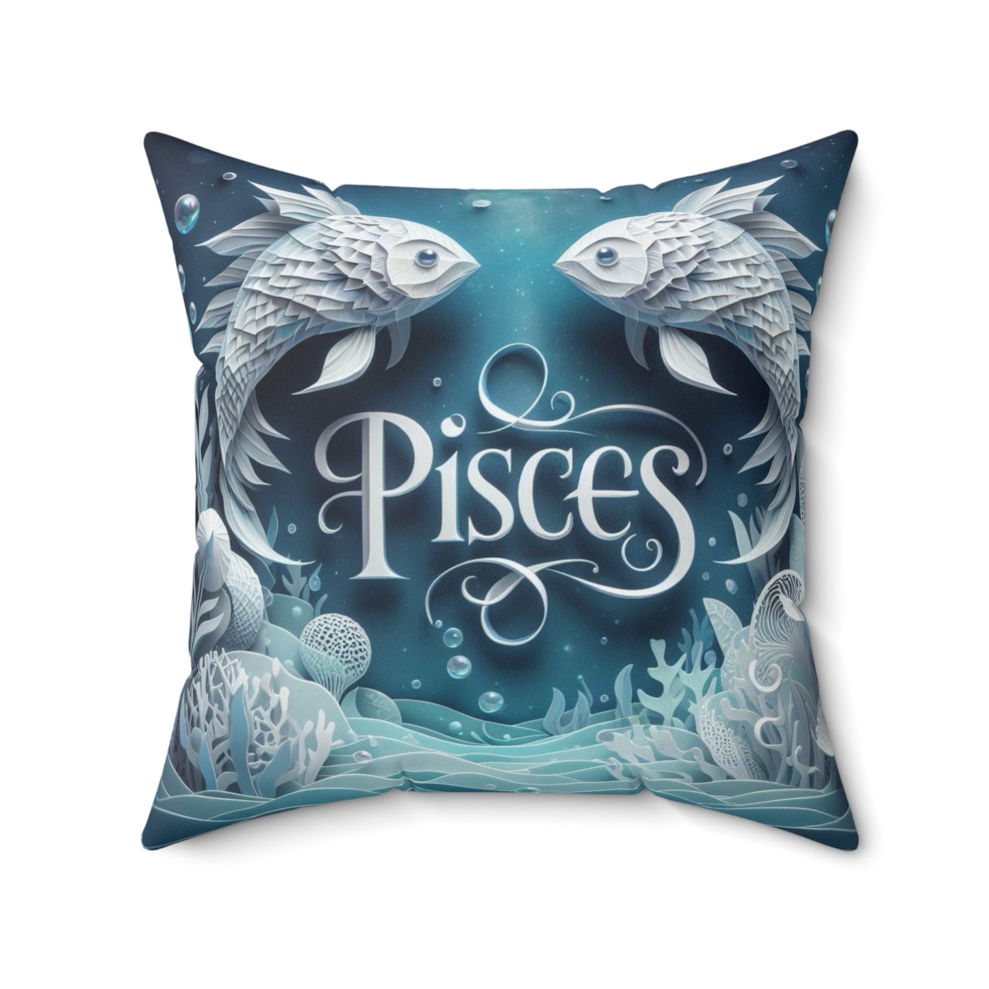 Quilled Zodiac - Pisces - Pisces Quilled Zodiac Pillow - 16