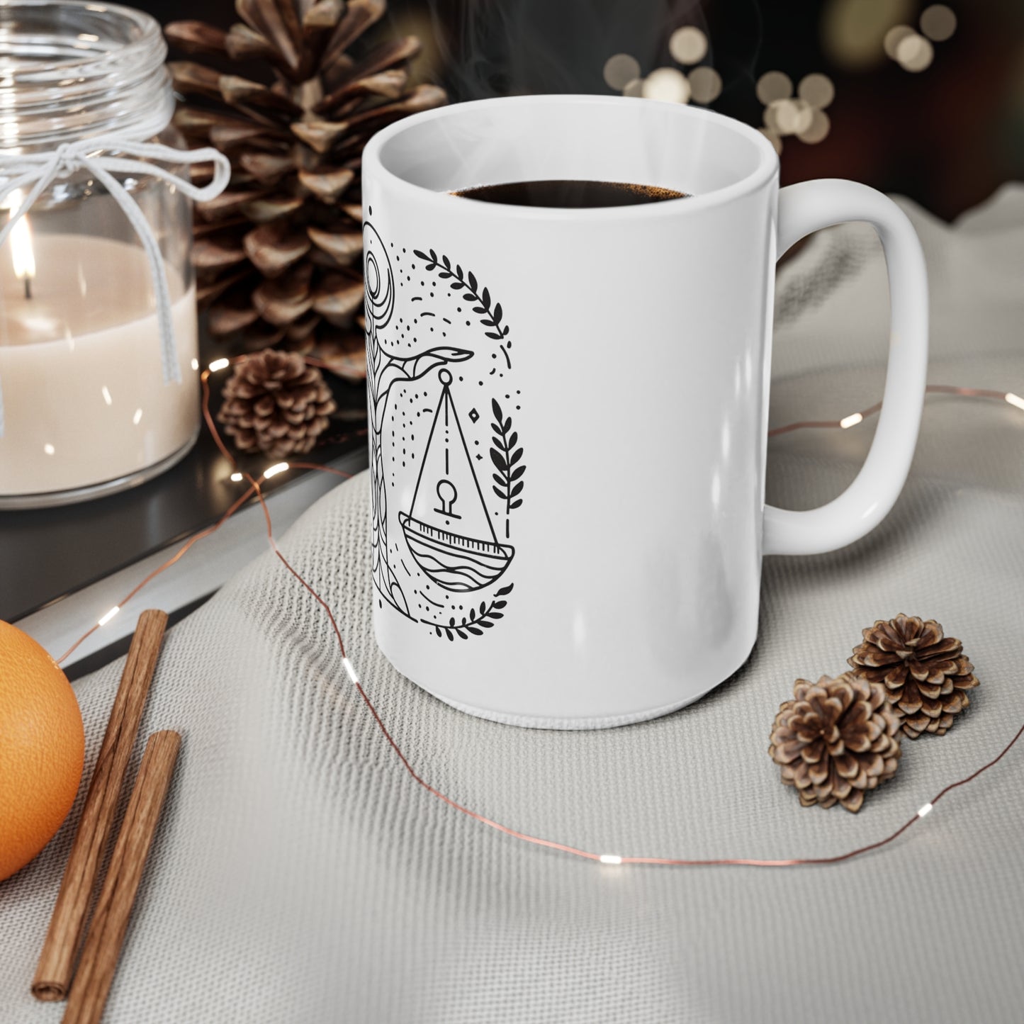 Zodiac Doodles - Libra - Libra Zodiac Doodles Mug - 53.30