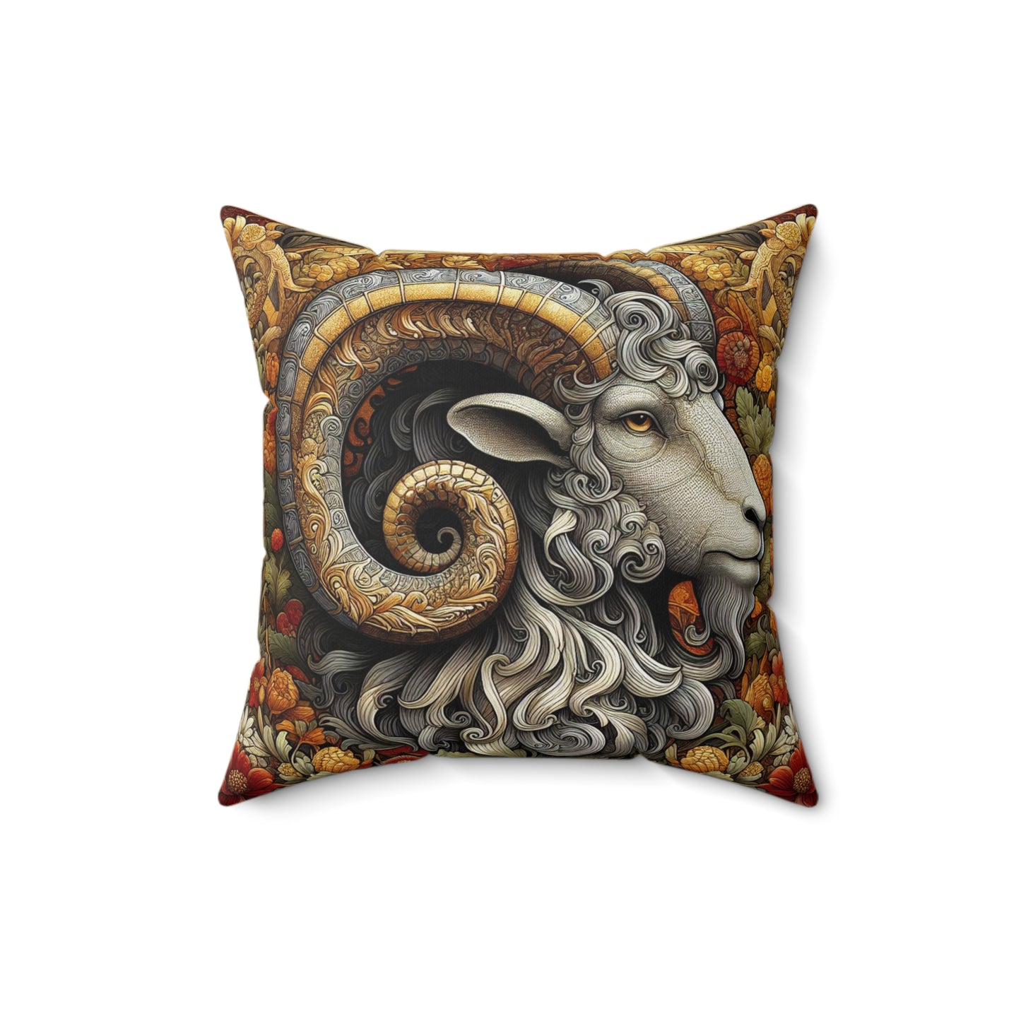 Majestic Ornamentals - Aries - Aries Majestic Ornamentals Pillow - 37.2
