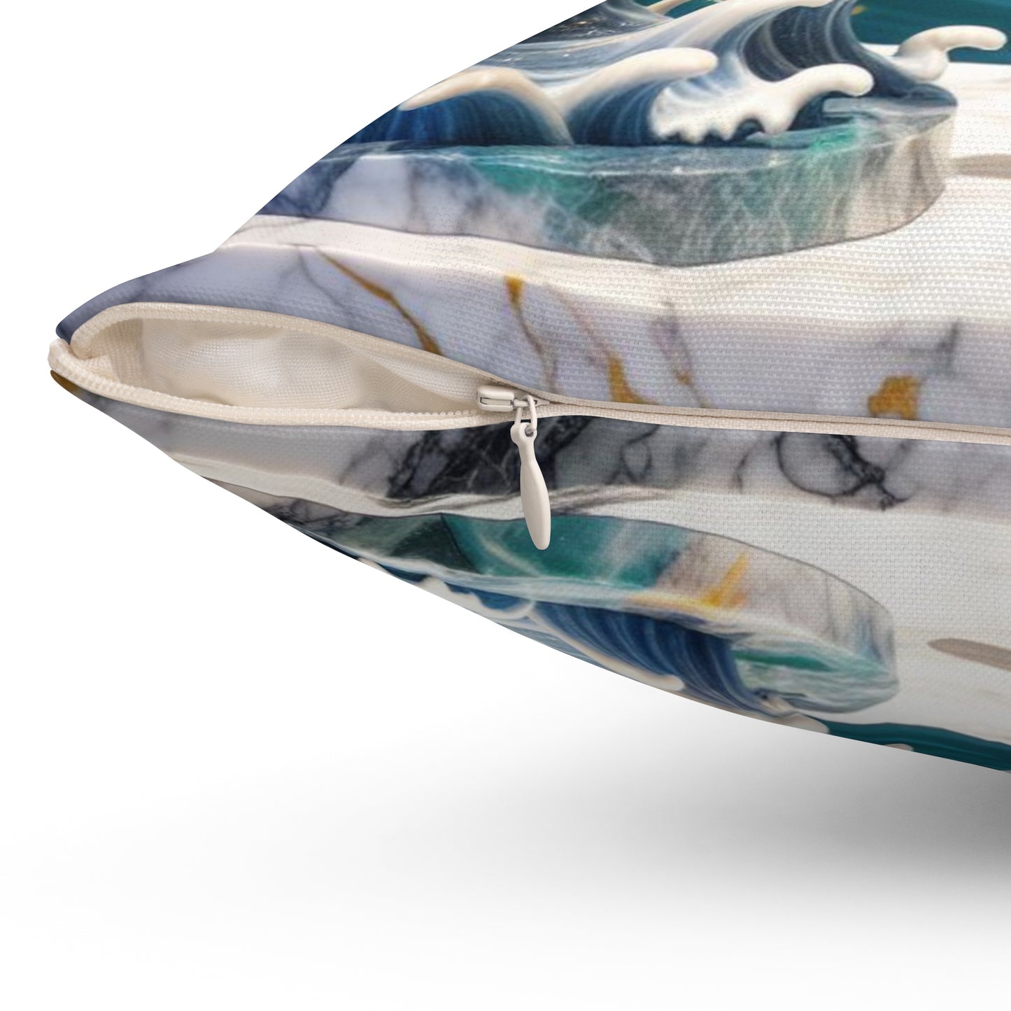 Marble Elegance - Pisces - Pisces Marble Elegance Pillow - 43