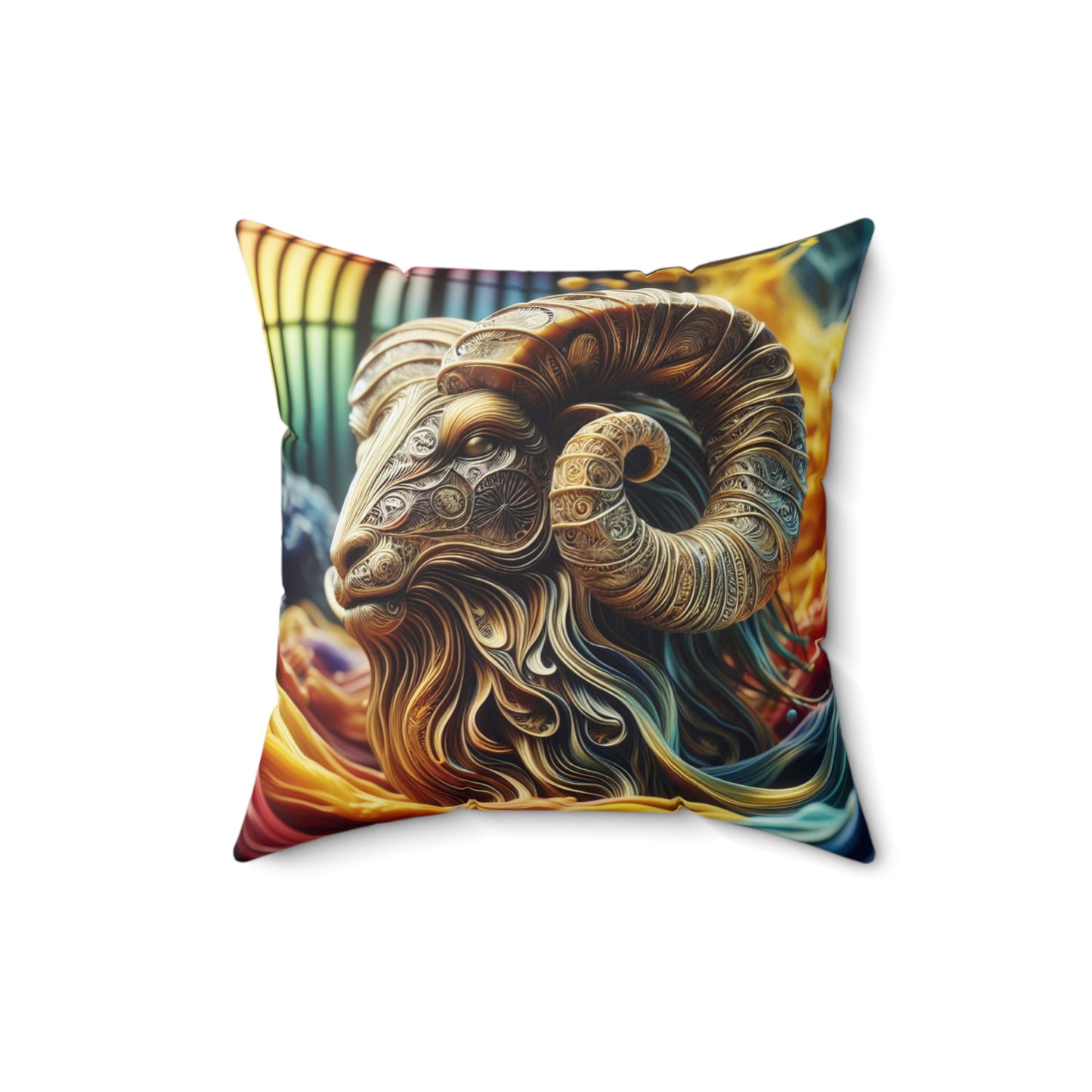 Ethereal Elegance - Aries - Aries Ethereal Elegance Pillow - 27.10