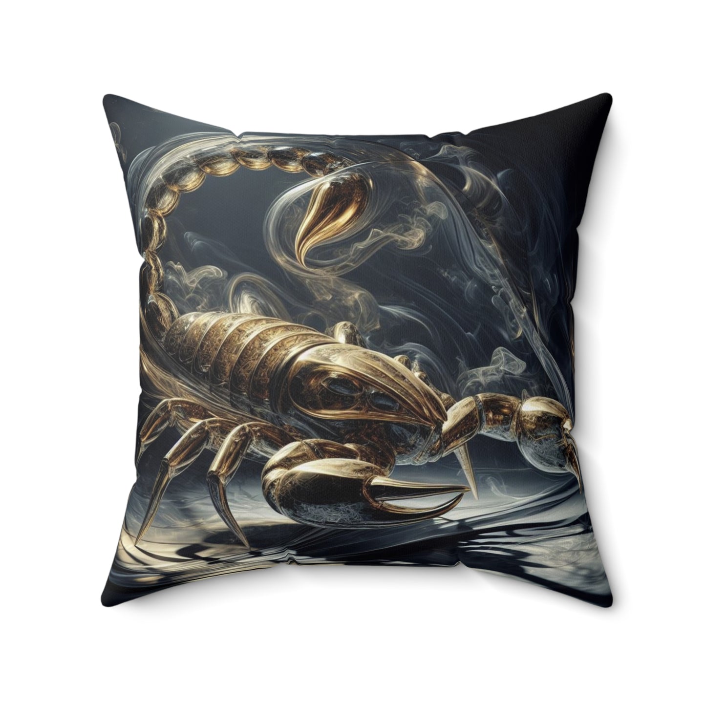 Sculpted Elegance and Blossoms - Scorpio - Scorpio Sculpted Elegance and Blossoms Pillow - 31.2
