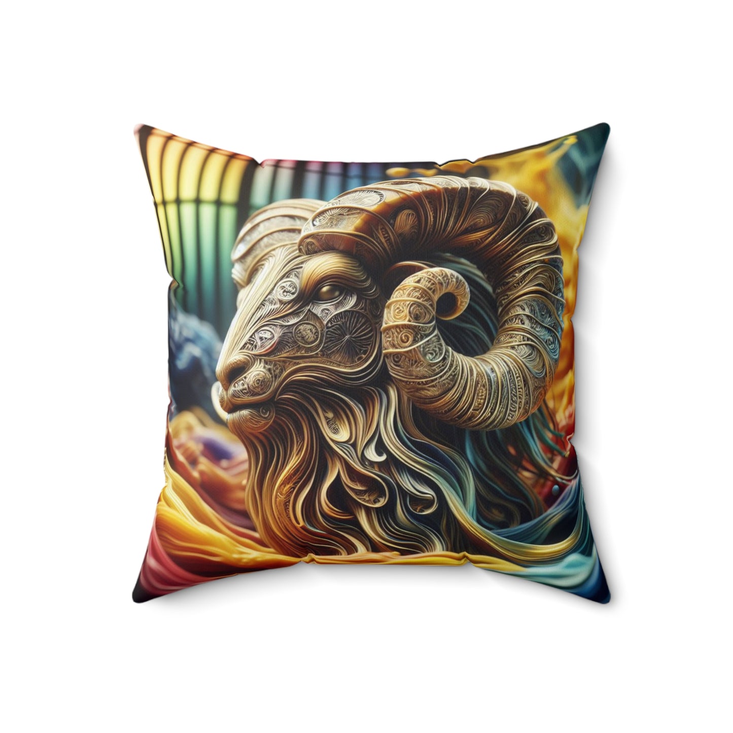 Ethereal Elegance - Aries - Aries Ethereal Elegance Pillow - 27.10