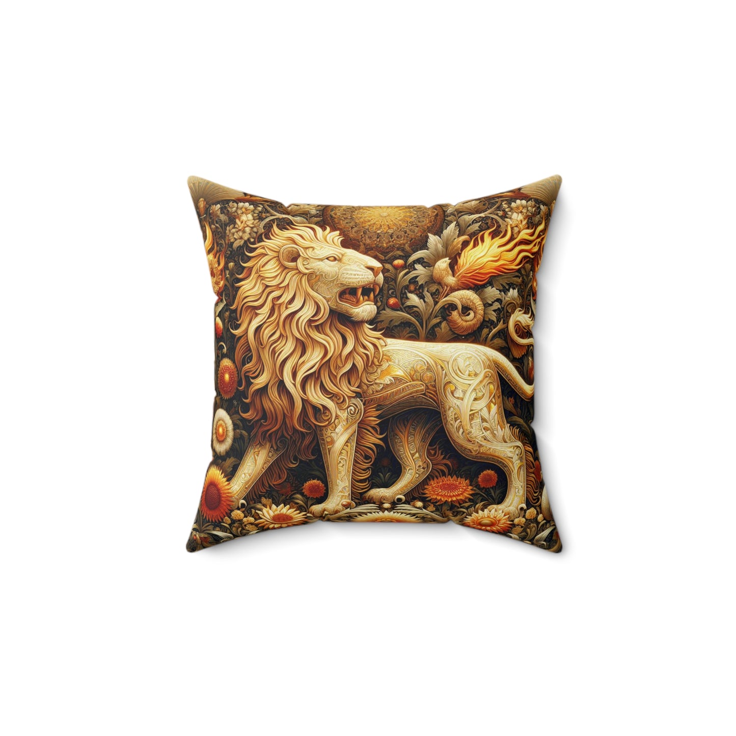 Majestic Ornamentals - Leo - Leo Majestic Ornamentals Pillow - 37.2