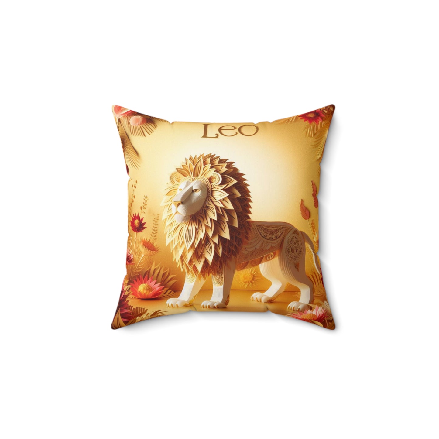 Quilled Zodiac - Leo - Leo Quilled Zodiac Pillow - 16