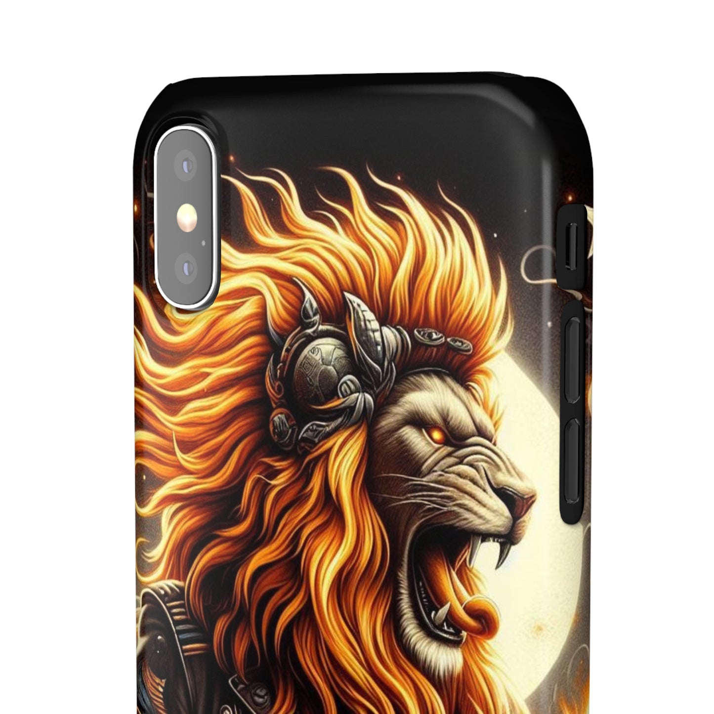 Fiery Roar Guitar Case: Leo - The Zodiac Rock Edition - 45