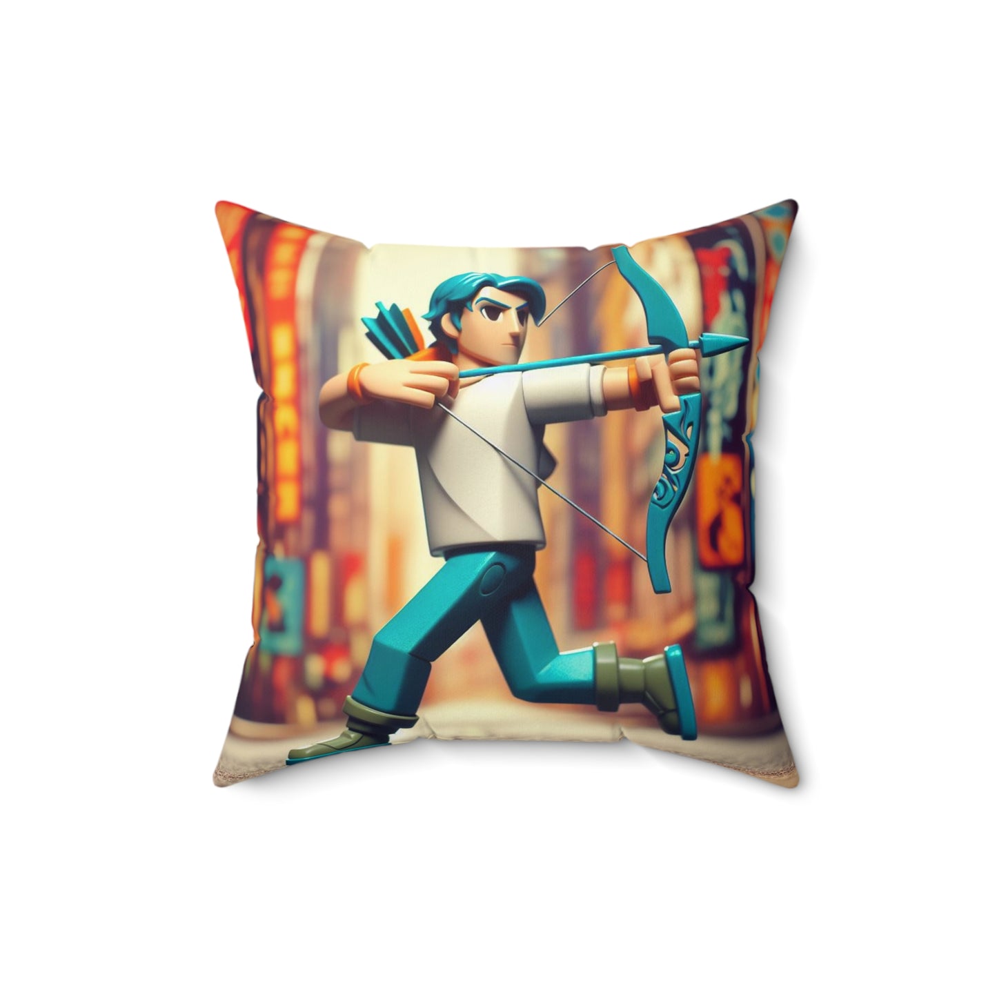 Urban Zodiac - Sagittarius - Sagittarius Urban Vinyl Pillow - 47