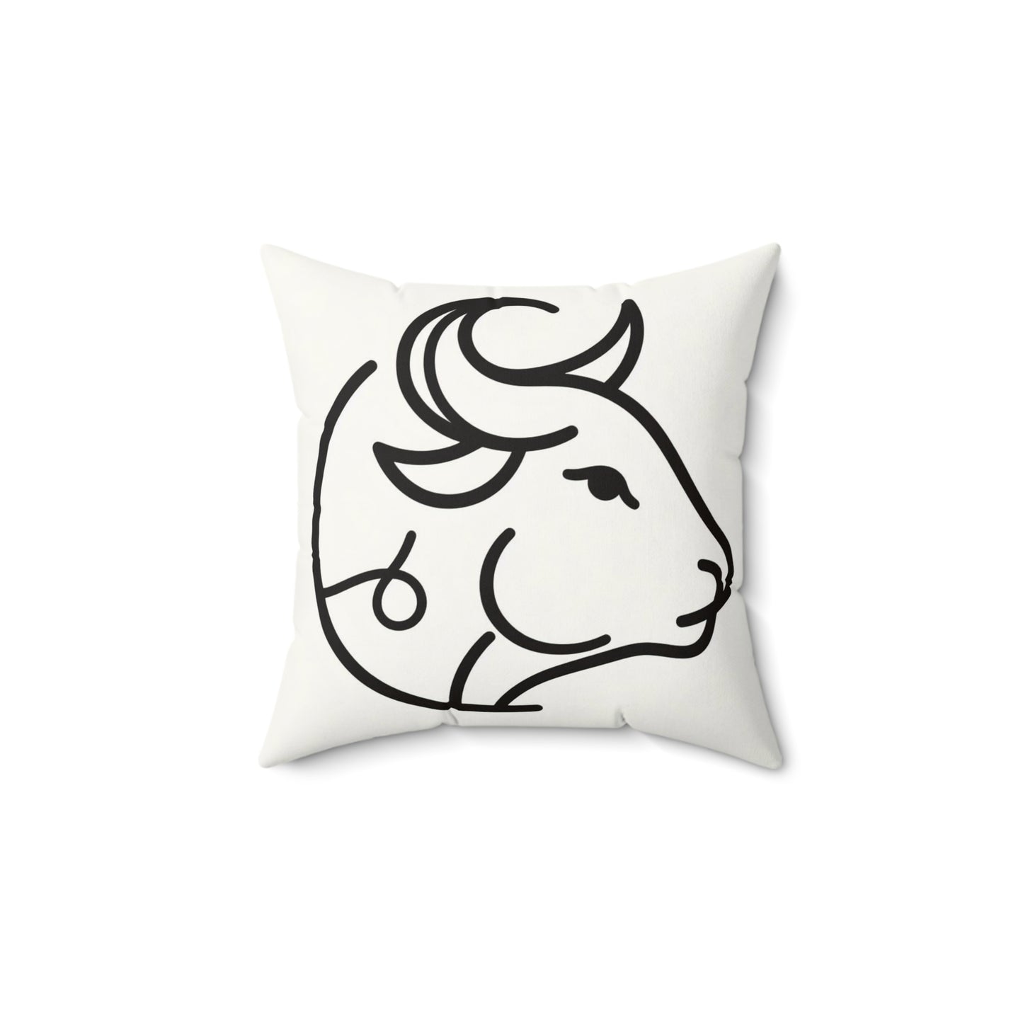 Zodiac Doodle Art - Taurus - Taurus Zodiac Doodle Art Pillow - 53.2