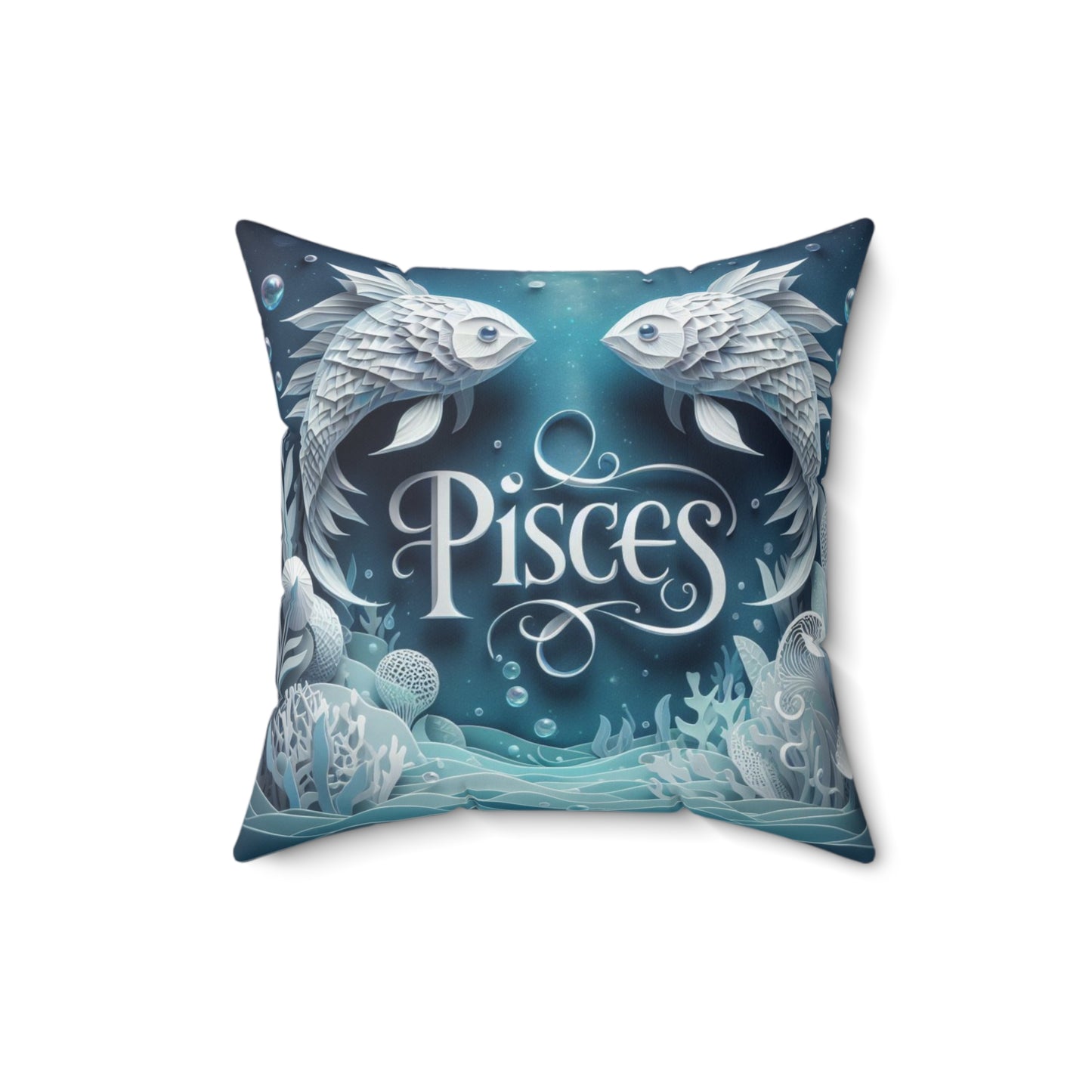 Quilled Zodiac - Pisces - Pisces Quilled Zodiac Pillow - 16