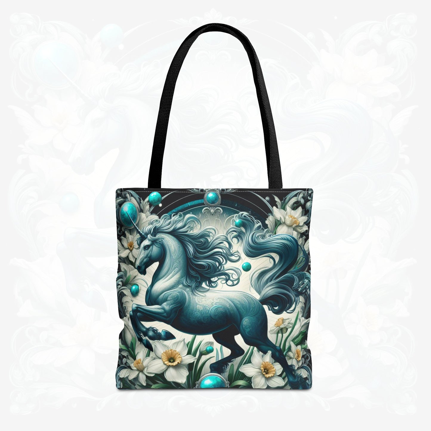 Astrological Blossoms and Crystals - Sagittarius - Adventurous Spirit Tote Bag - 50