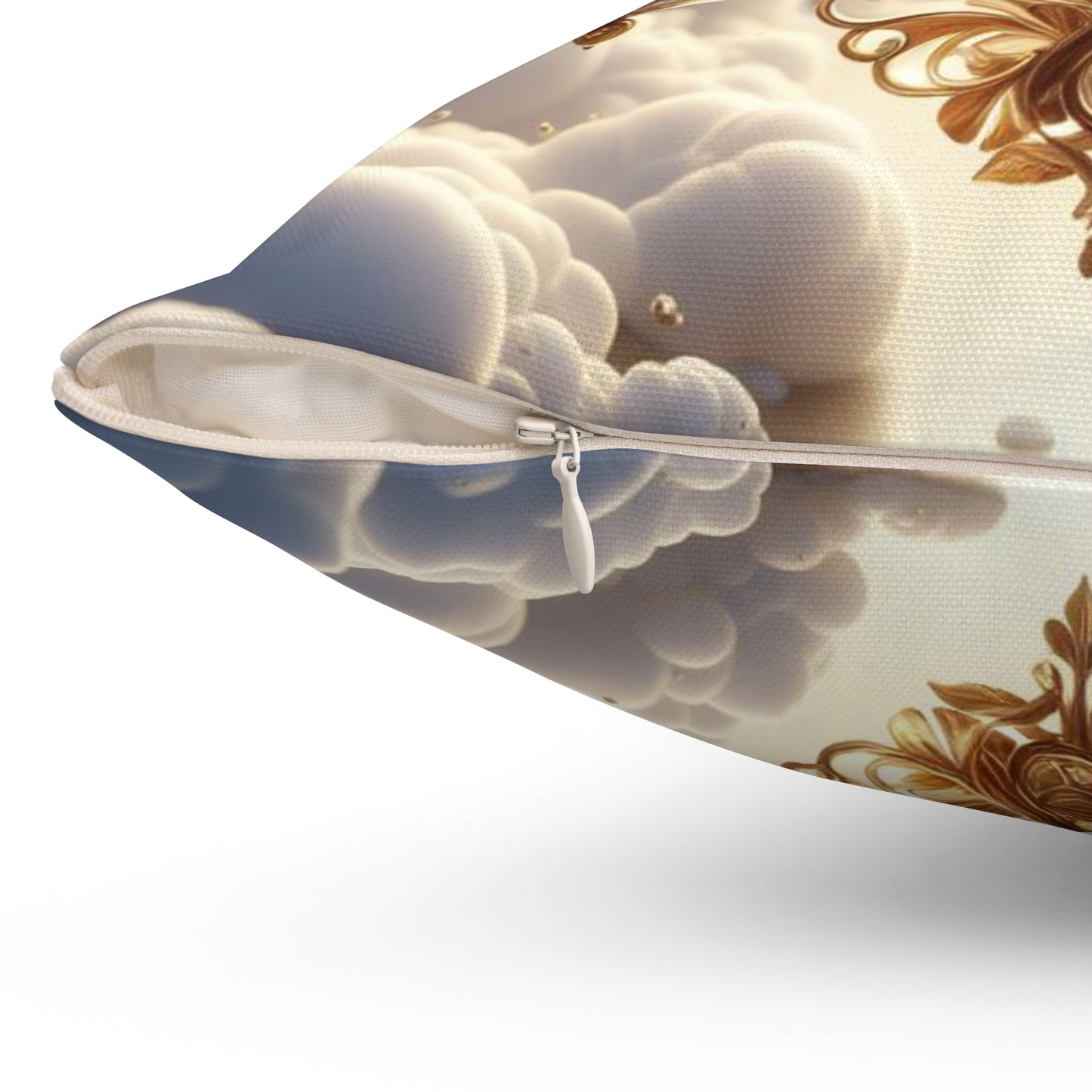 Sculpted Elegance and Blossoms - Libra - Libra Sculpted Elegance and Blossoms Pillow - 31.2