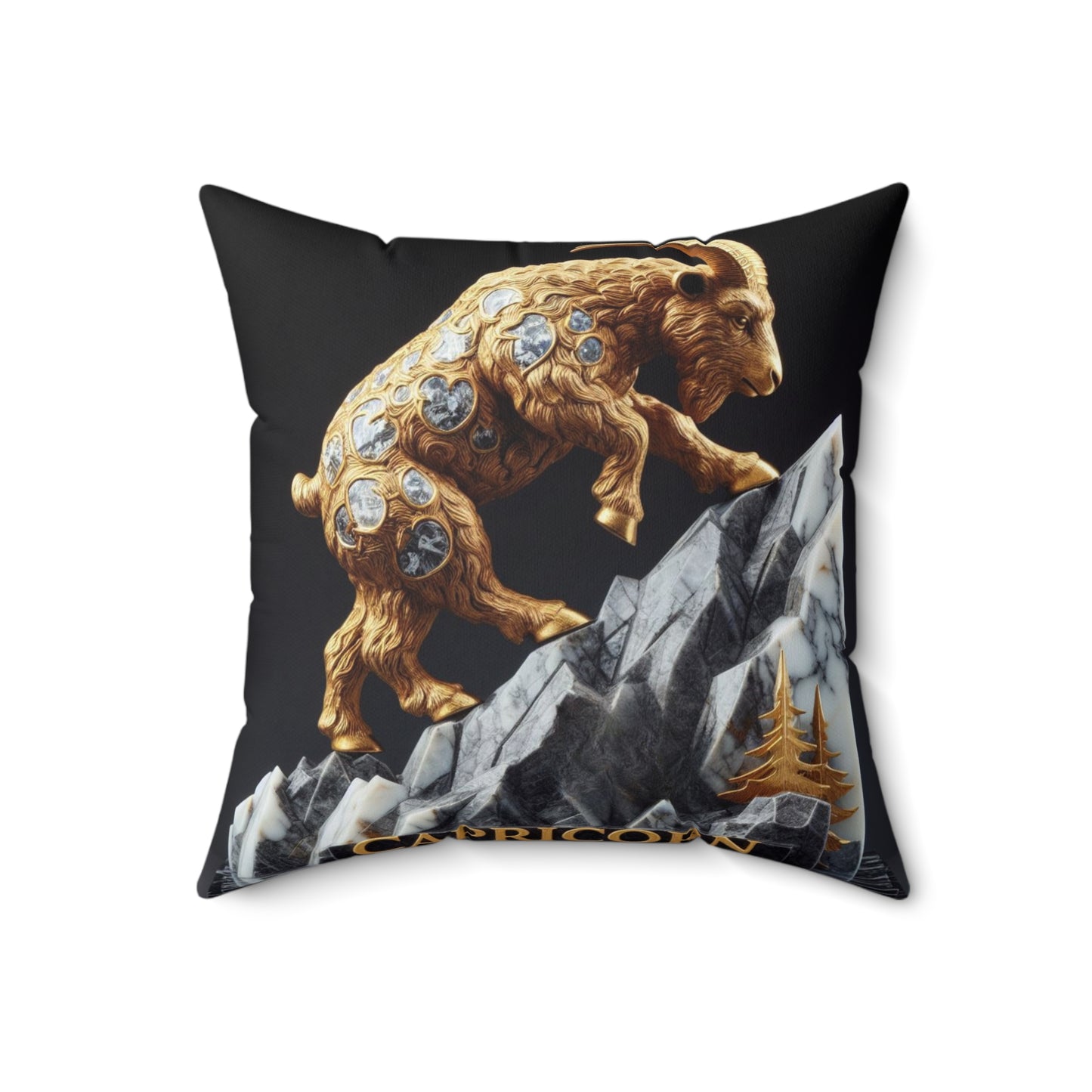 Marble Elegance - Capricorn - Capricorn Marble Elegance Pillow - 43