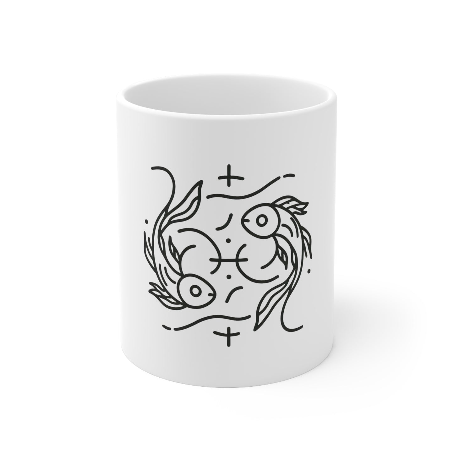 Zodiac Doodles - Pisces - Pisces Zodiac Doodles Mug - 53.30