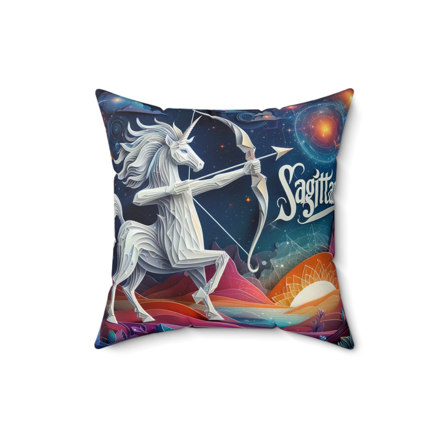 Quilled Zodiac - Sagittarius - Sagittarius Quilled Zodiac Pillow - 16