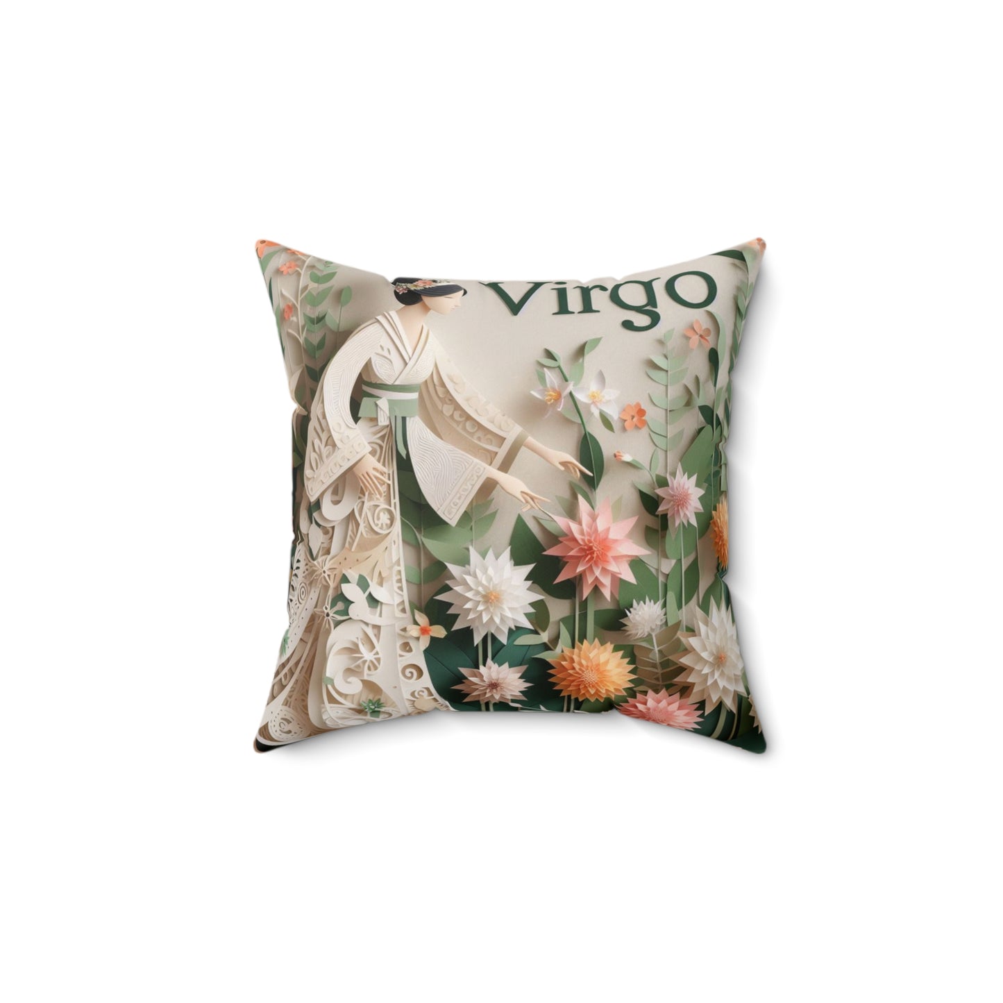 Quilled Zodiac - Virgo - Virgo Quilled Zodiac Pillow - 16